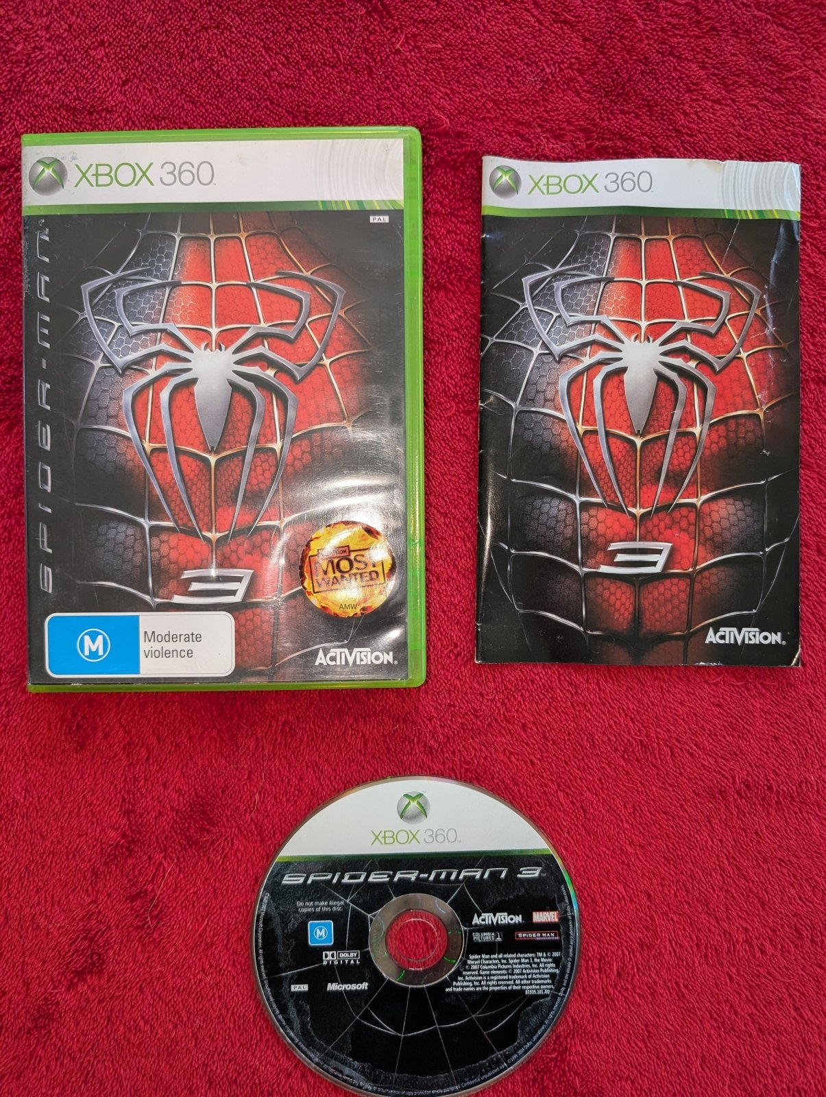 Spider - Man 3 - XBOX360 Game - Xbox 360, Games, Action and adventure - Level Up Gaming NZ