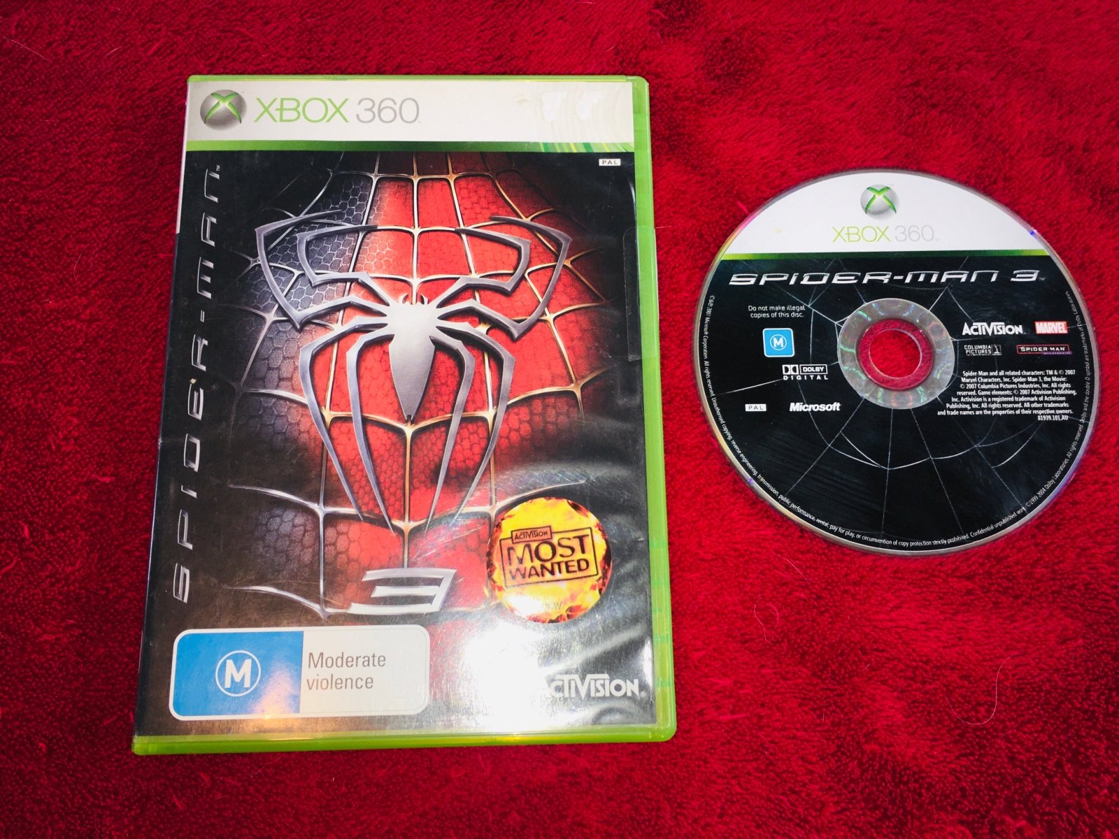Spider - Man 3 - RARE XBOX360 Game - Xbox 360, Games, Action and adventure - Level Up Gaming NZ