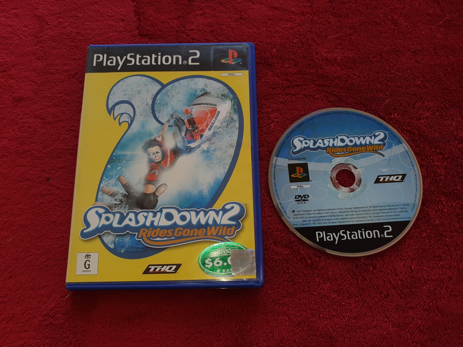 Splashdown 2: Rides Gone Wild - PS2 Game - PlayStation 2, Games, Driving and racing - Level Up Gaming NZ