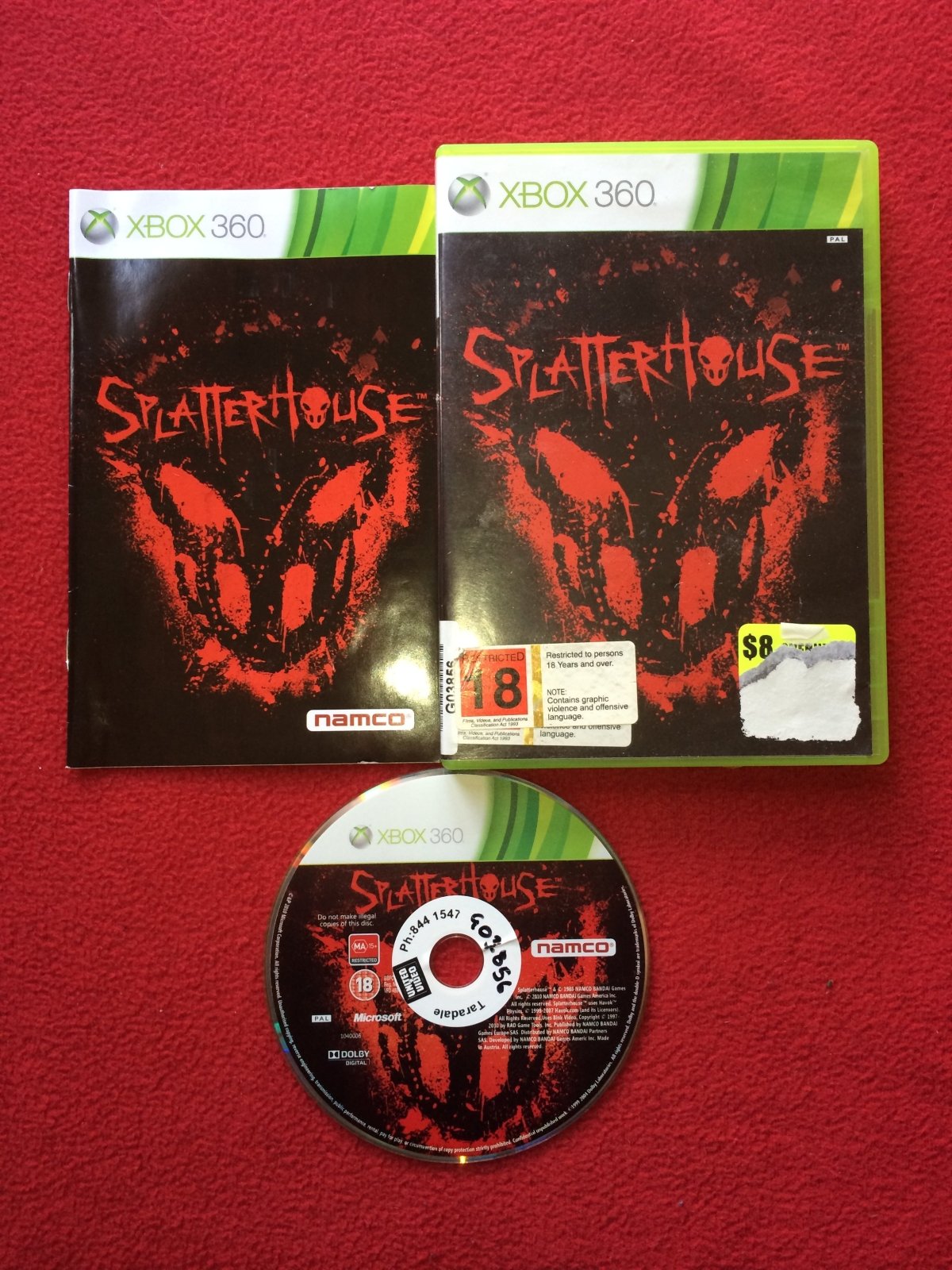 Splatterhouse - XBOX360 Game - Xbox 360, Games, Action and adventure - Level Up Gaming NZ