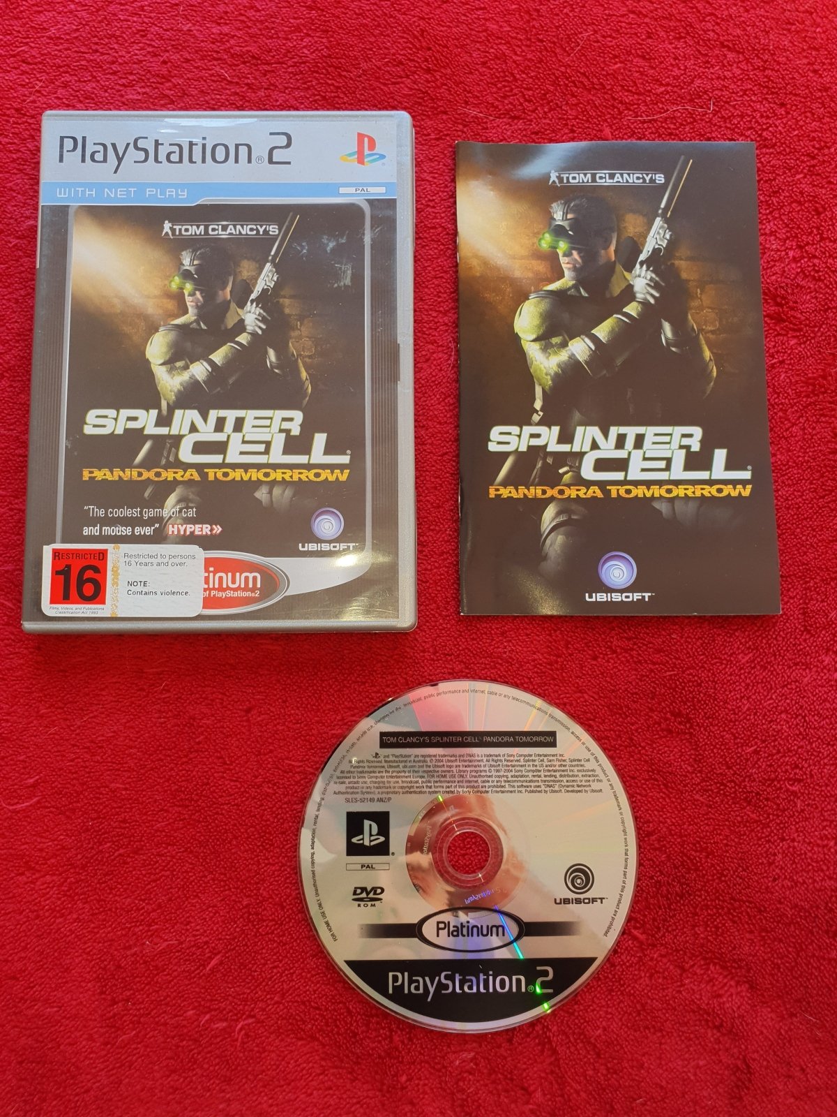 Splinter Cell: Pandora Tomorrow - PS2 Game - PlayStation 2, Games, Shooter - Level Up Gaming NZ