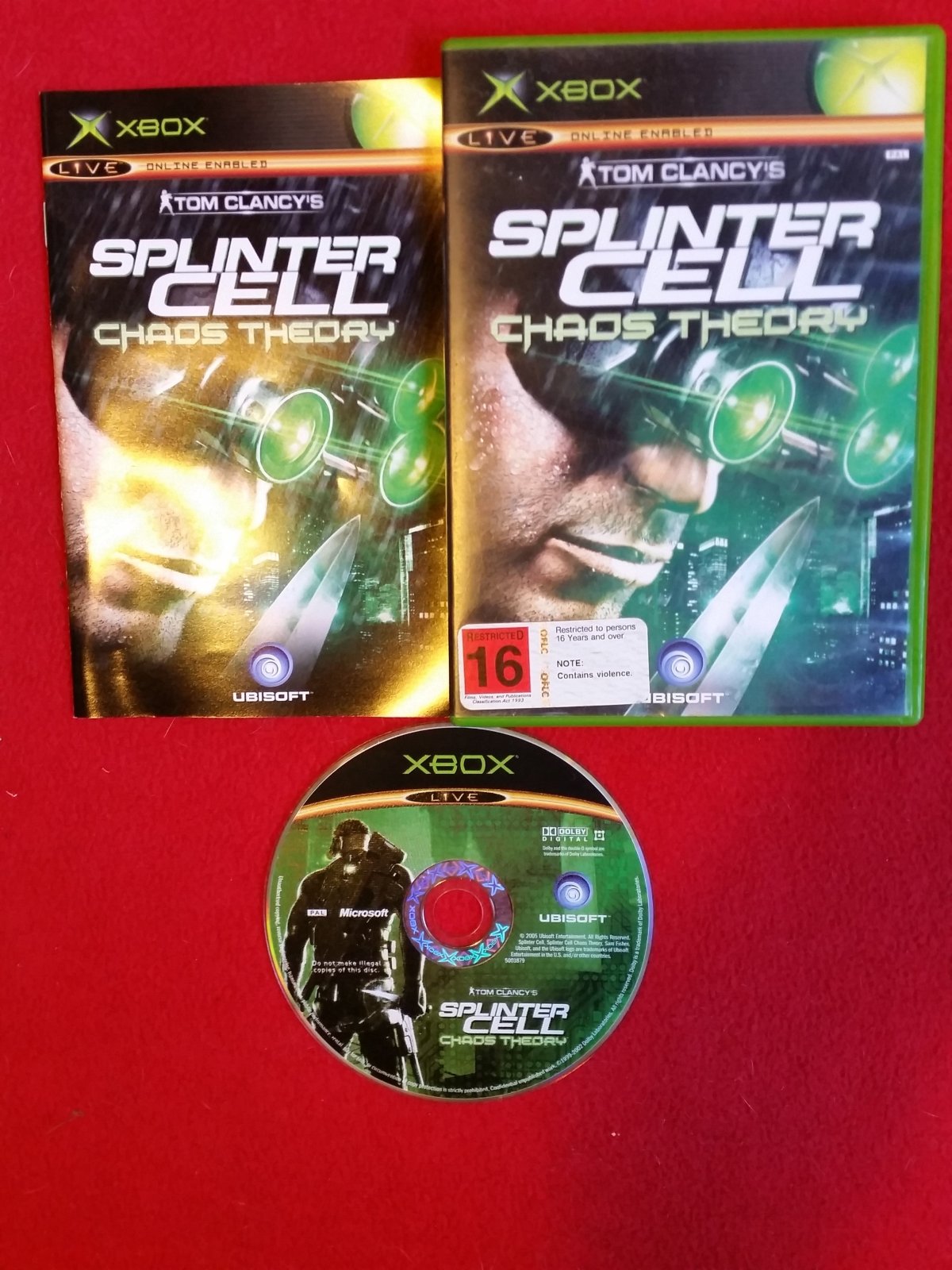 Splinter Cell: Chaos Theory - XBOX Game - Xbox, Games, Shooter - Level Up Gaming NZ