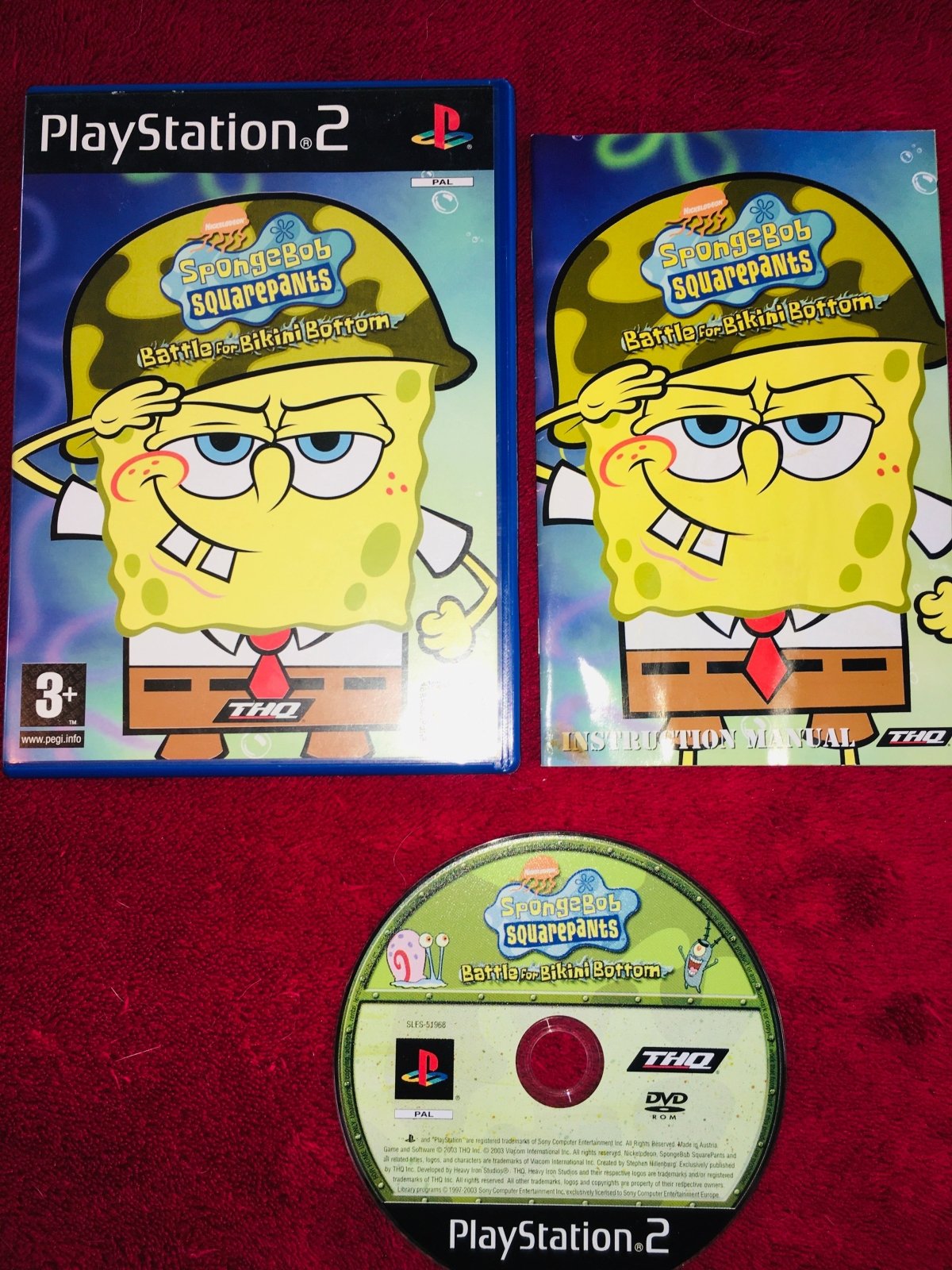 SpongeBob SquarePants: Battle for Bikini Bottom - PS2 Game - PlayStation 2, Games, Action and adventure - Level Up Gaming NZ