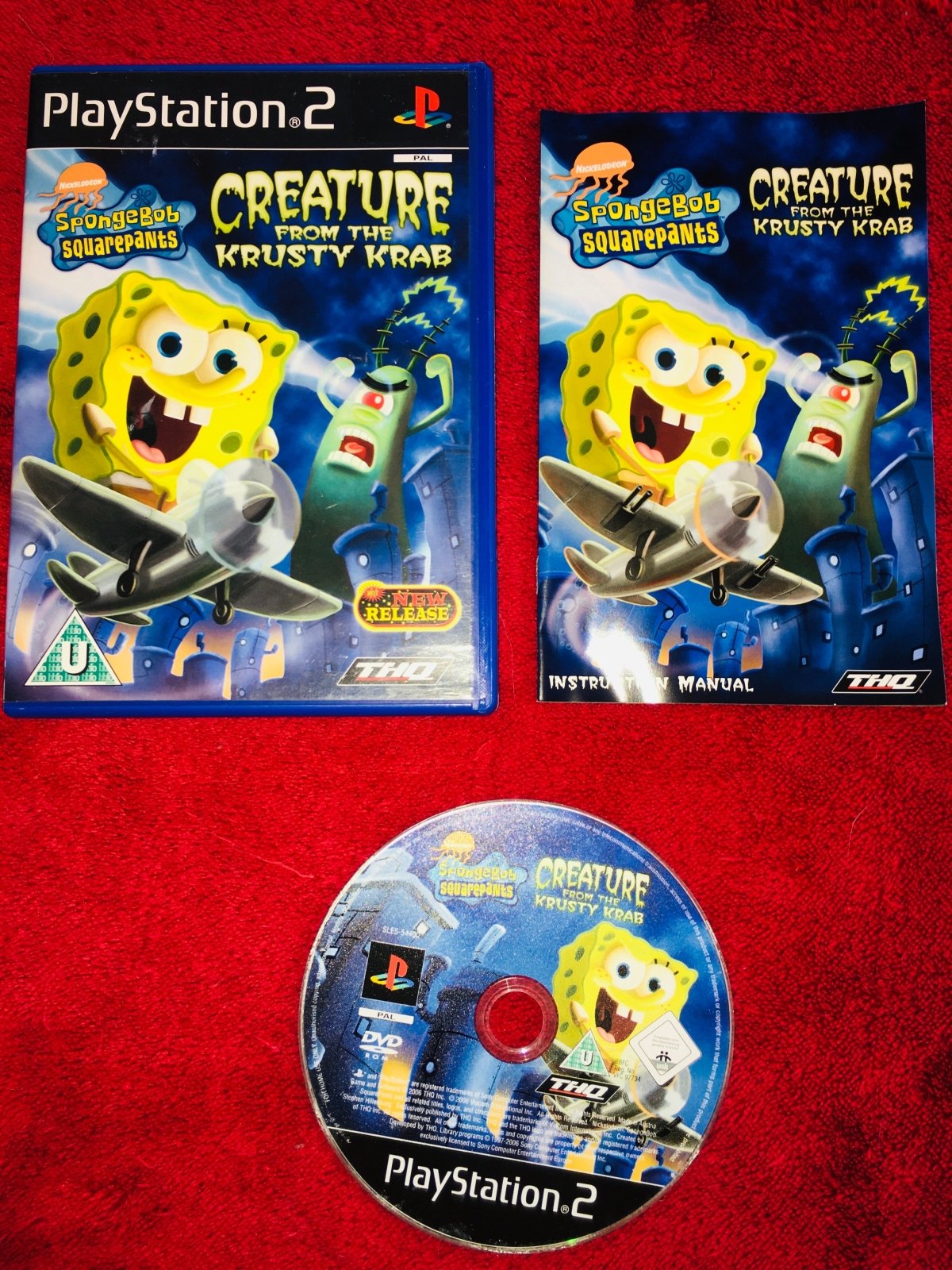 SpongeBob SquarePants: Creature from the Krusty Krab - PS2 Game - PlayStation 2, Games, Action and adventure - Level Up Gaming NZ