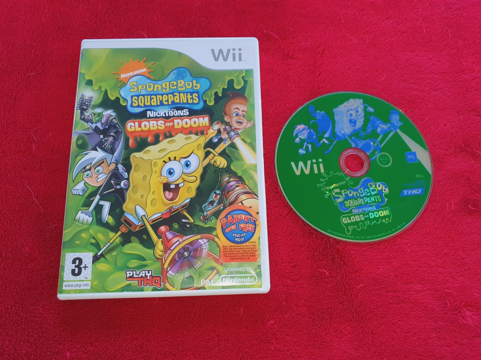 SpongeBob SquarePants: Globs of Doom - Wii Game - Wii Games - Level Up Gaming NZ