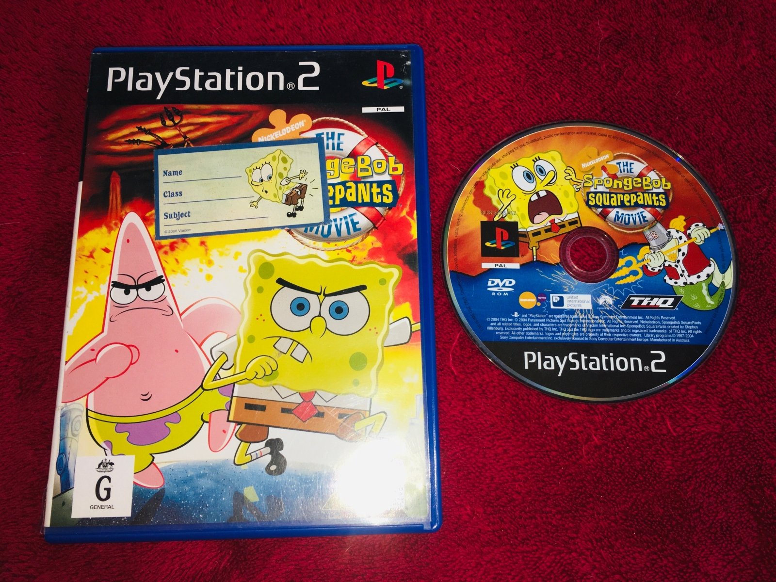 The SpongeBob SquarePants Movie - PS2 Game - PlayStation 2, Games, Action and adventure - Level Up Gaming NZ