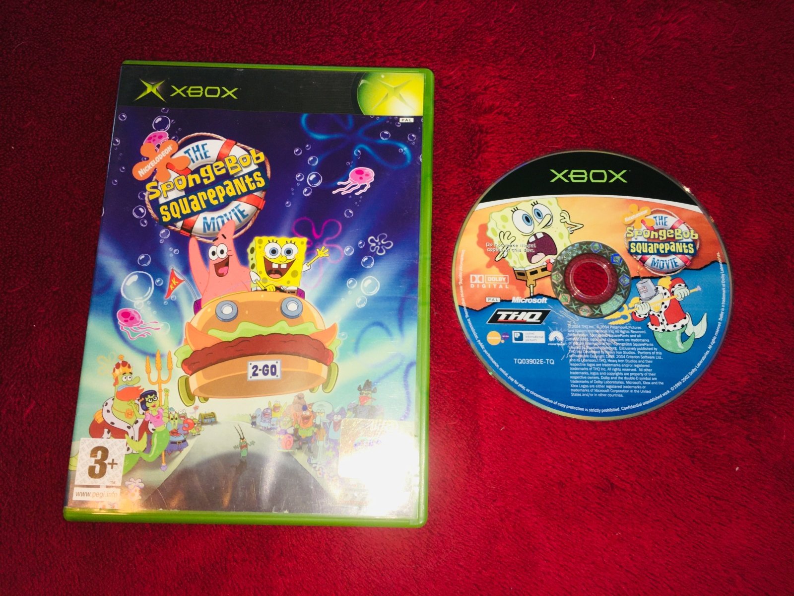 The SpongeBob SquarePants Movie - XBOX Game - Xbox, Games, Action and adventure - Level Up Gaming NZ