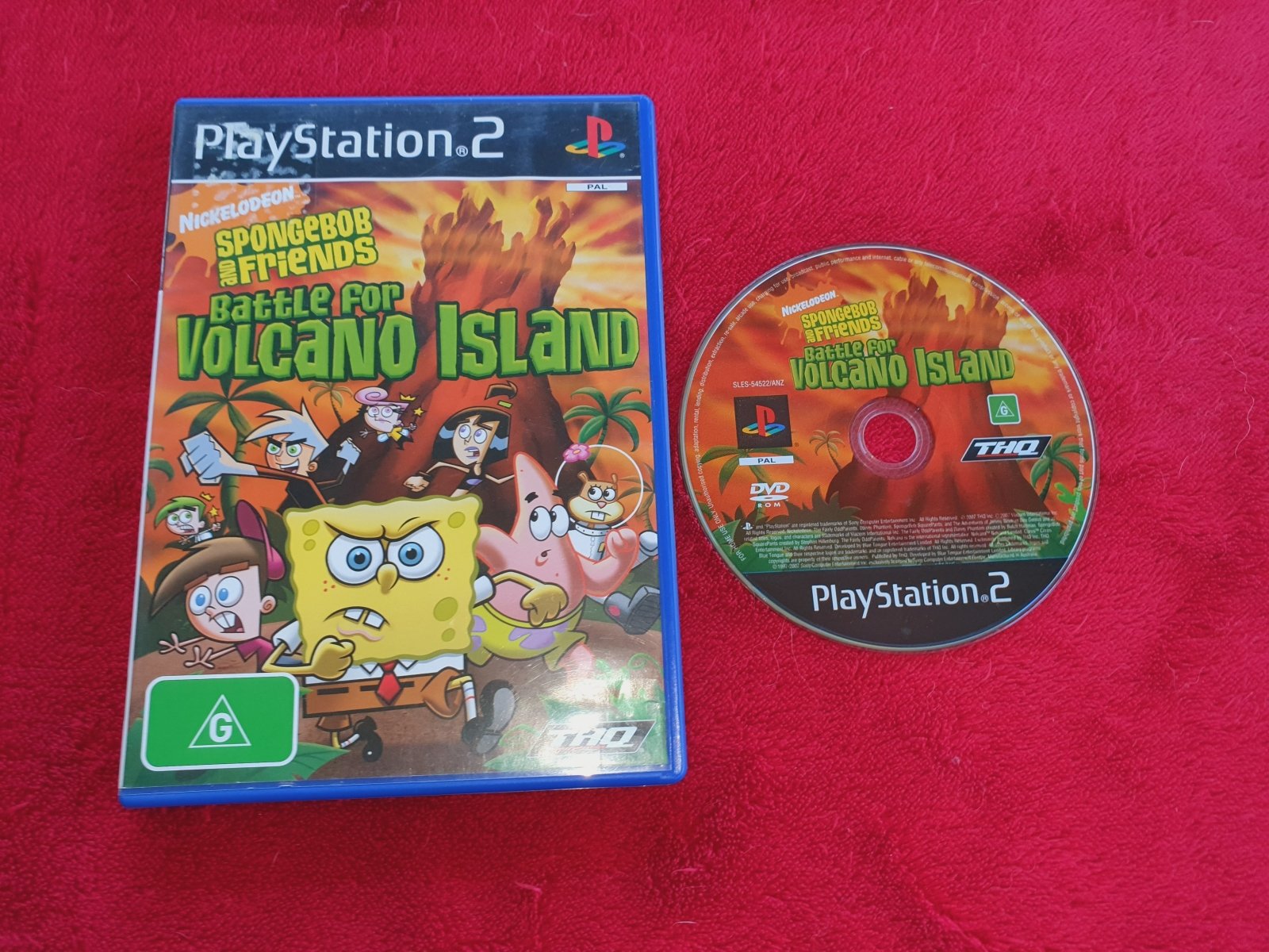 Nicktoons Battle for Volcano Island - RARE PS2 Game - PlayStation 2, Games, Action and adventure - Level Up Gaming NZ