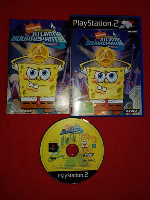 Spongebob: Atlantis Squarepantis - PS2 Game