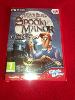 Secrets of Spooky Manor - PC Game *NEW*