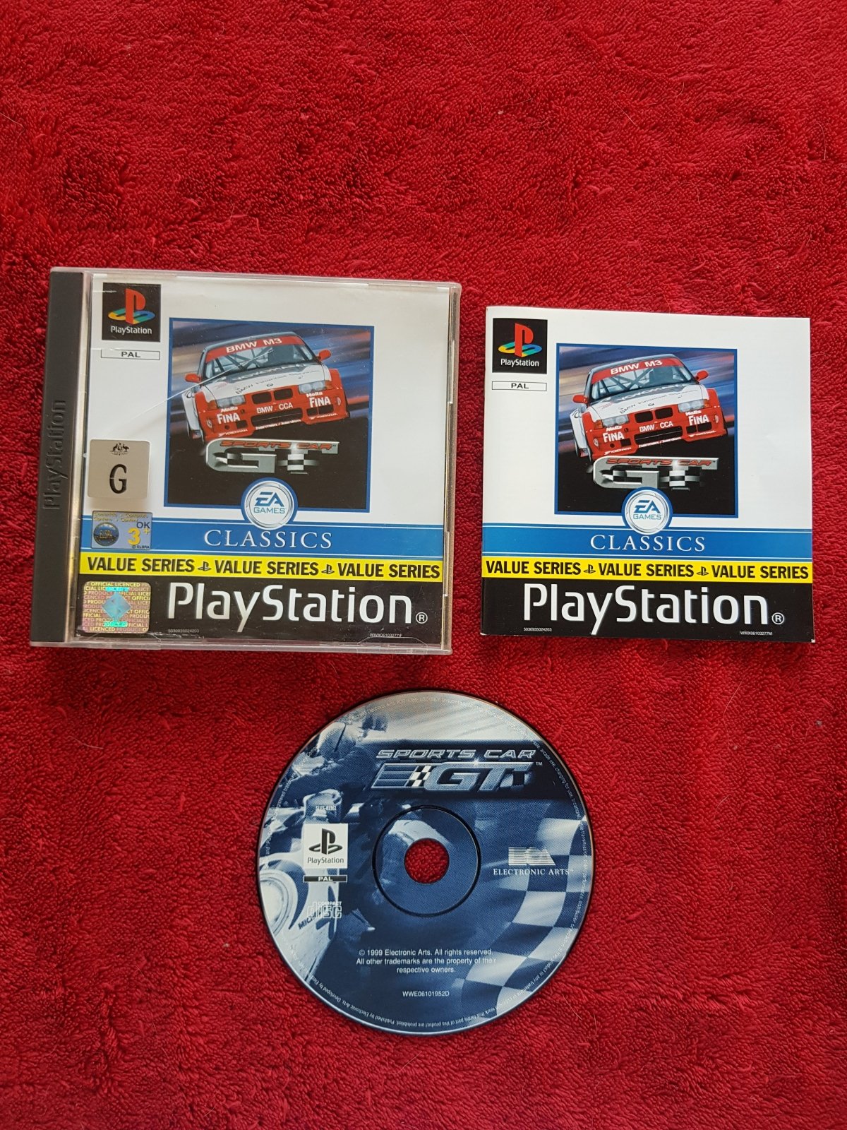 Sports Car GT - PS1 Game - PlayStation, Games, Driving and racing - Level Up Gaming NZ
