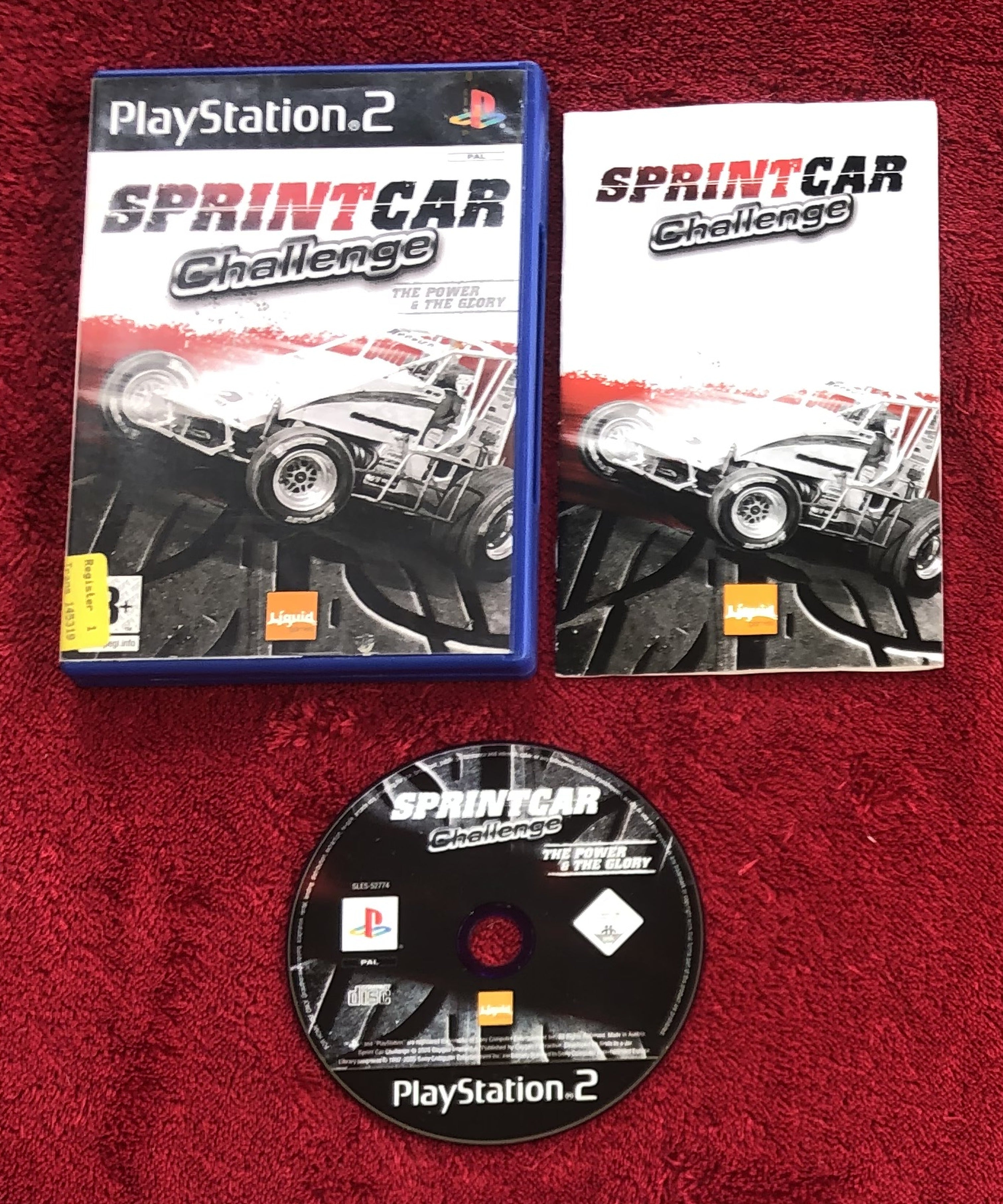 Sprintcar Challenge - PS2 Game, PlayStation 2, Games, Driving and racing, Level Up Gaming NZ