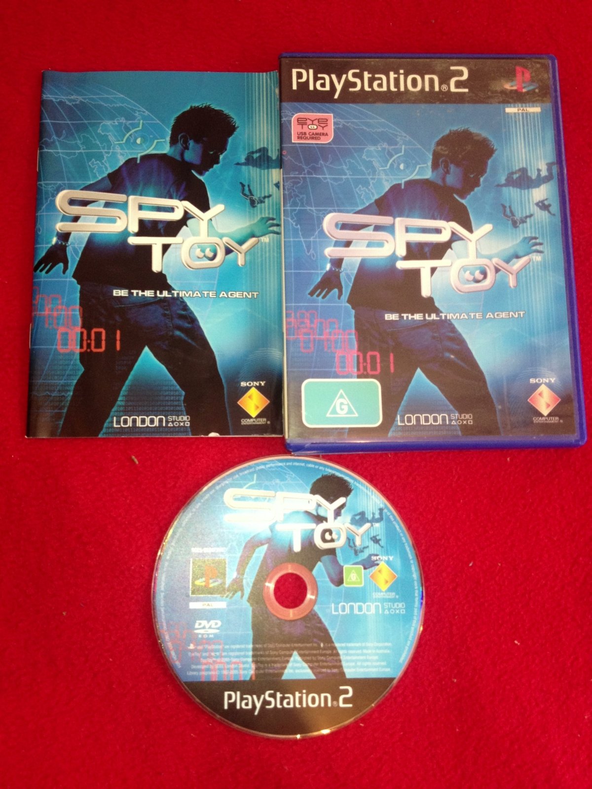 Spy Toy - EyeToy PS2 Game - PlayStation 2, Games, Simulation - Level Up Gaming NZ