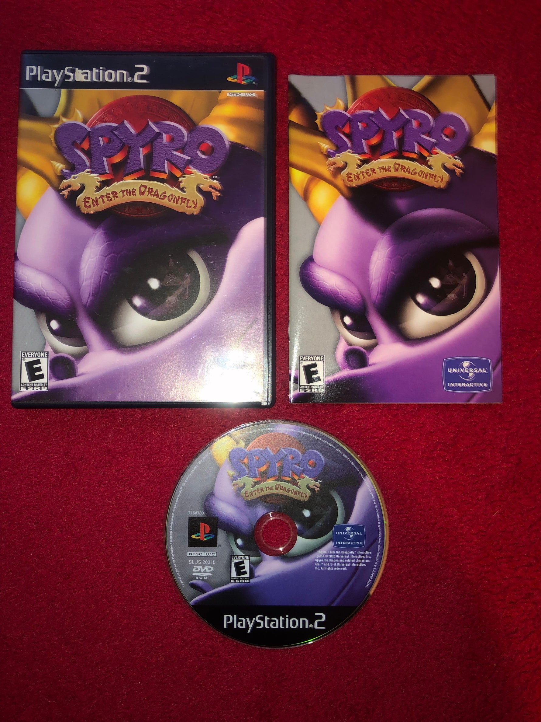 Spyro: Enter the Dragonfly - NTSC U/C PS2 Game