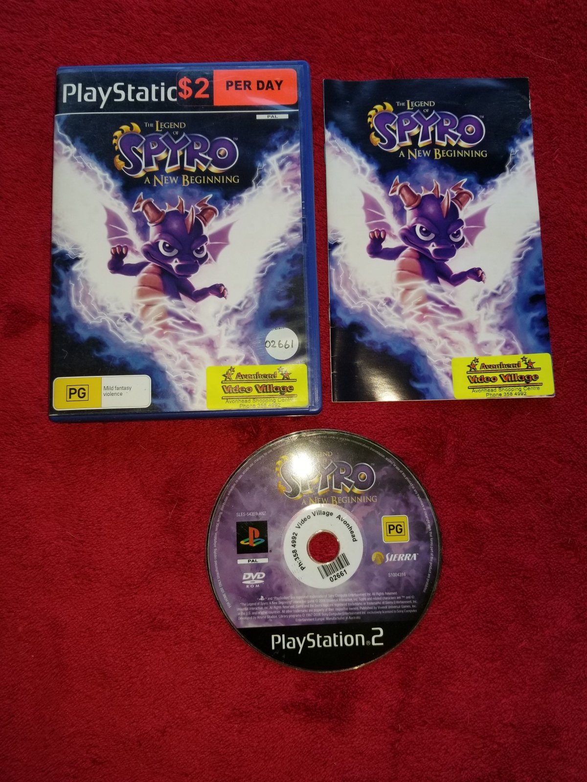 The Legend of Spyro: A New Beginning - PS2 Game - PlayStation 2, Games, Action and adventure - Level Up Gaming NZ