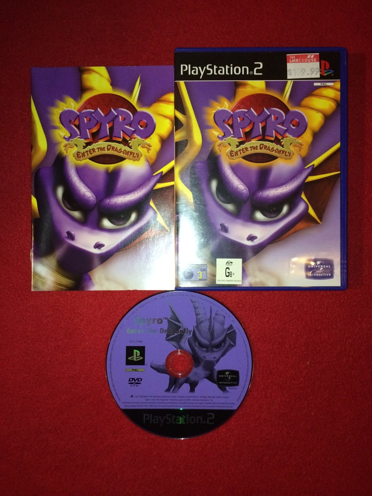 Spyro: Enter the Dragonfly - PS2 Game - PlayStation 2, Games, Action and adventure - Level Up Gaming NZ