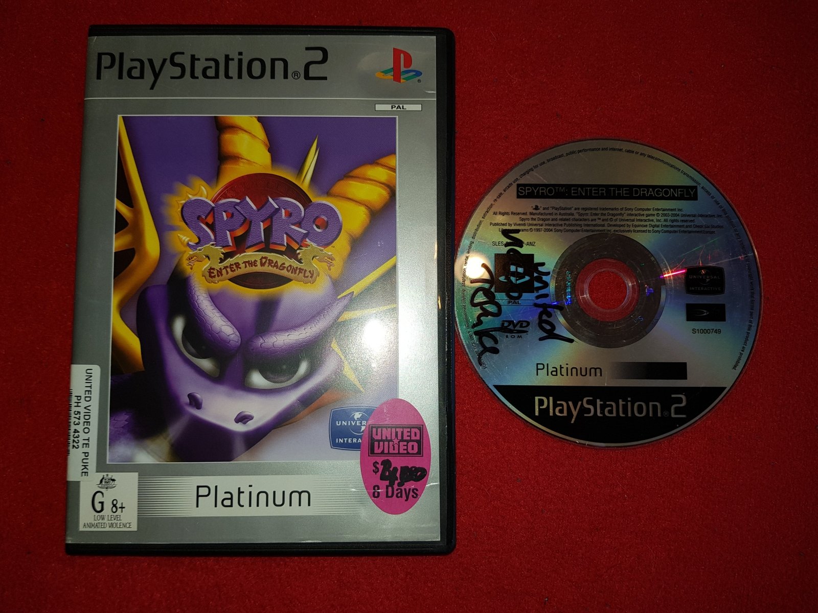 Spyro: Enter the Dragonfly - PS2 Game - PlayStation 2, Games, Action and adventure - Level Up Gaming NZ