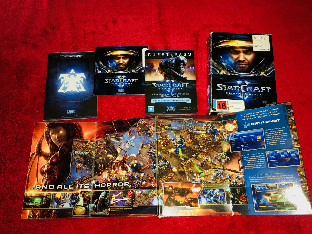 StarCraft II: Wings of Liberty - PC Game - PC / Computer - Level Up Gaming NZ