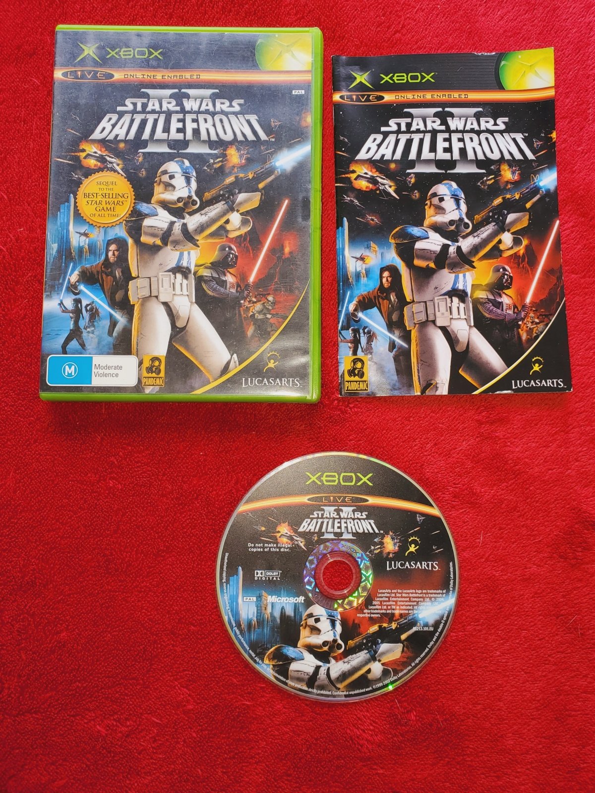 Star Wars Battlefront 2 - XBOX Game (2005) - Xbox, Games, Shooter - Level Up Gaming NZ