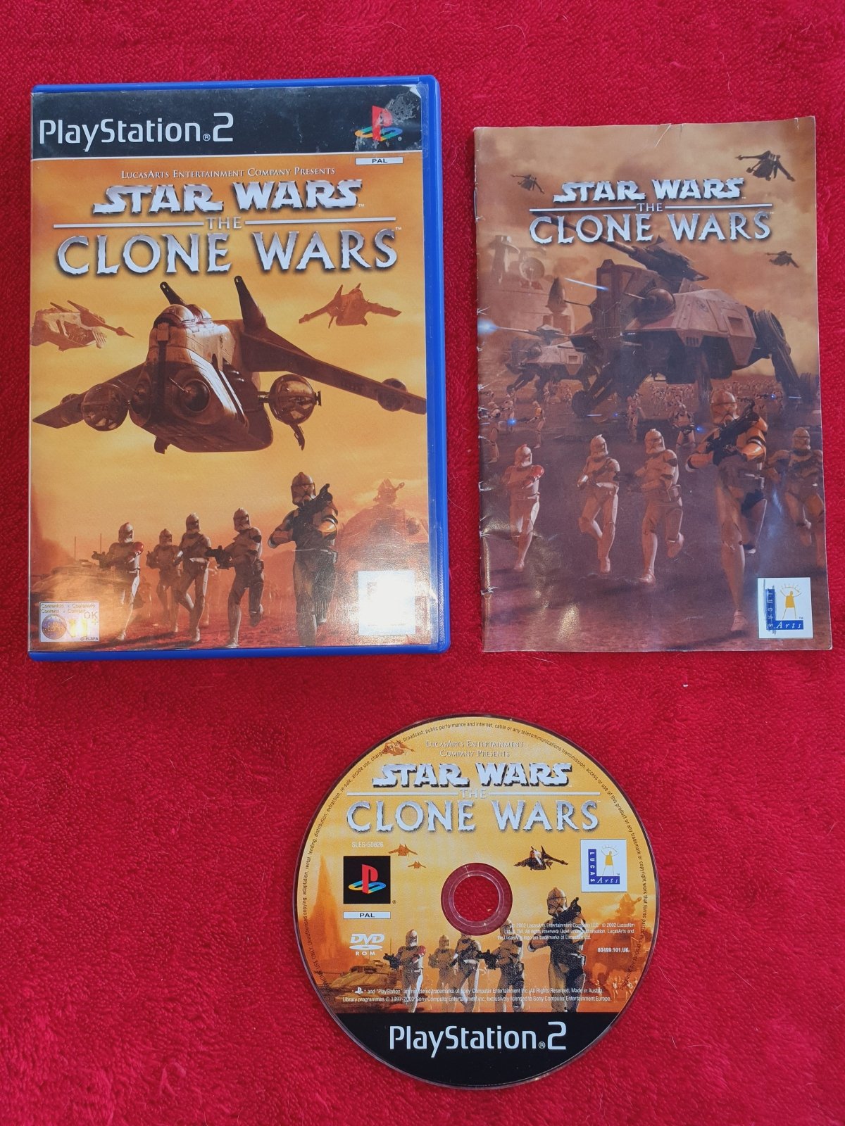 Star Wars: The Clone Wars - RARE PS2 Game - PlayStation 2, Games, Action and adventure - Level Up Gaming NZ