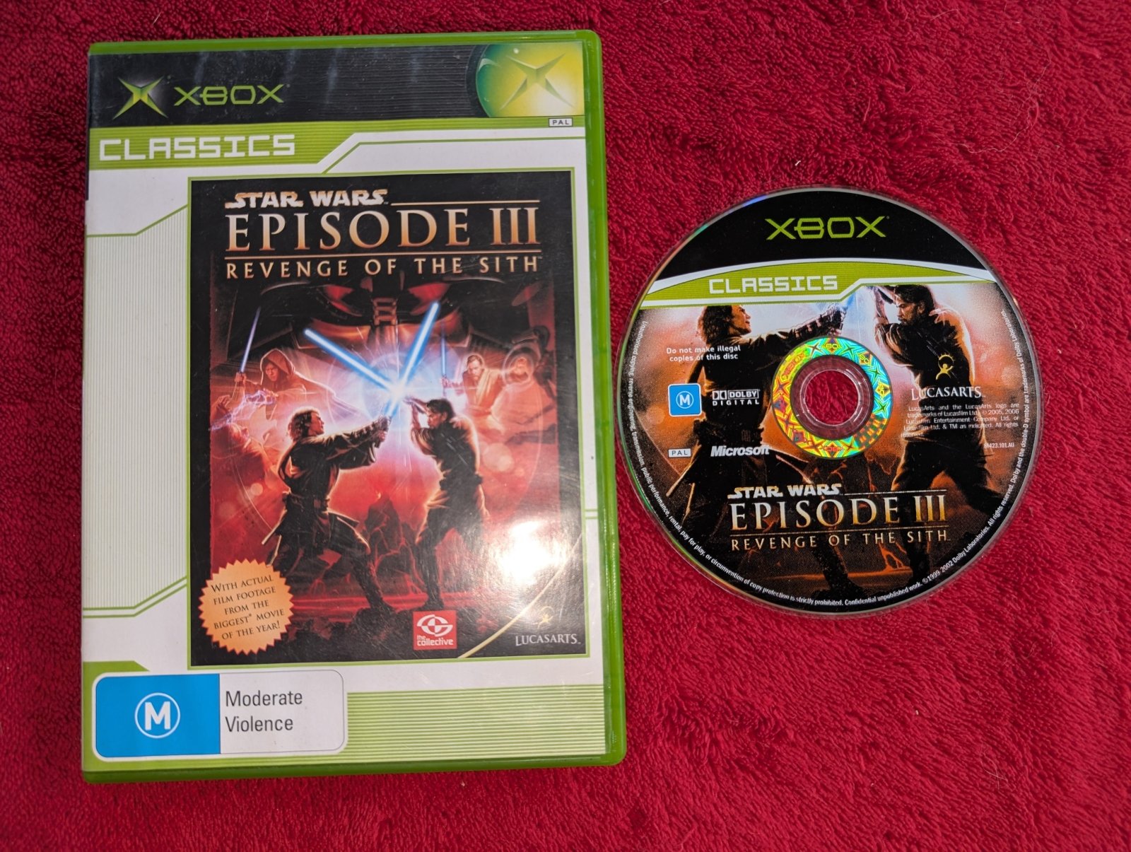 Star Wars: Revenge of the Sith - XBOX Game - Xbox, Games, Role playing - Level Up Gaming NZ