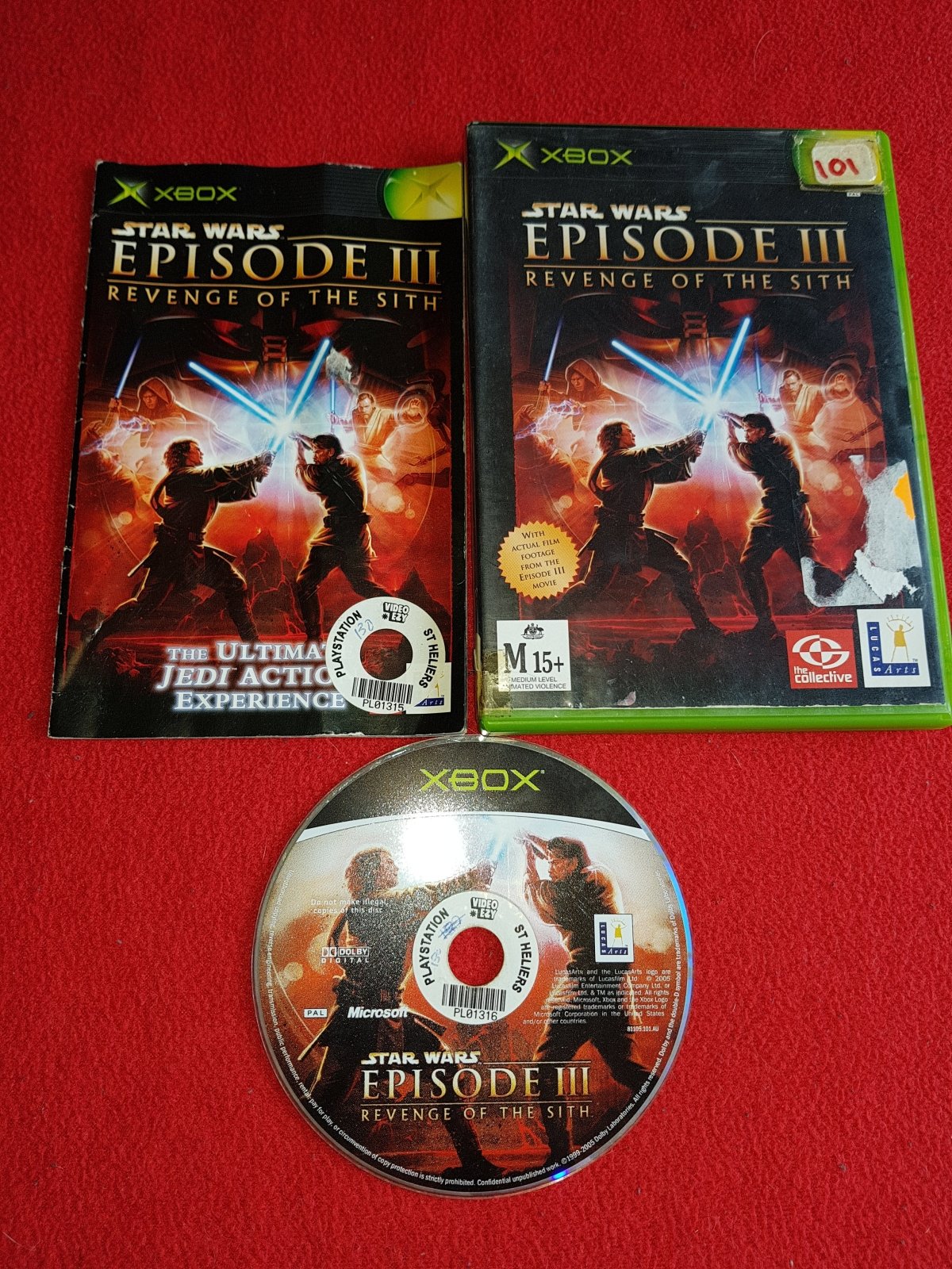 Star Wars: Revenge of the Sith - XBOX Game - Xbox, Games, Action and adventure - Level Up Gaming NZ