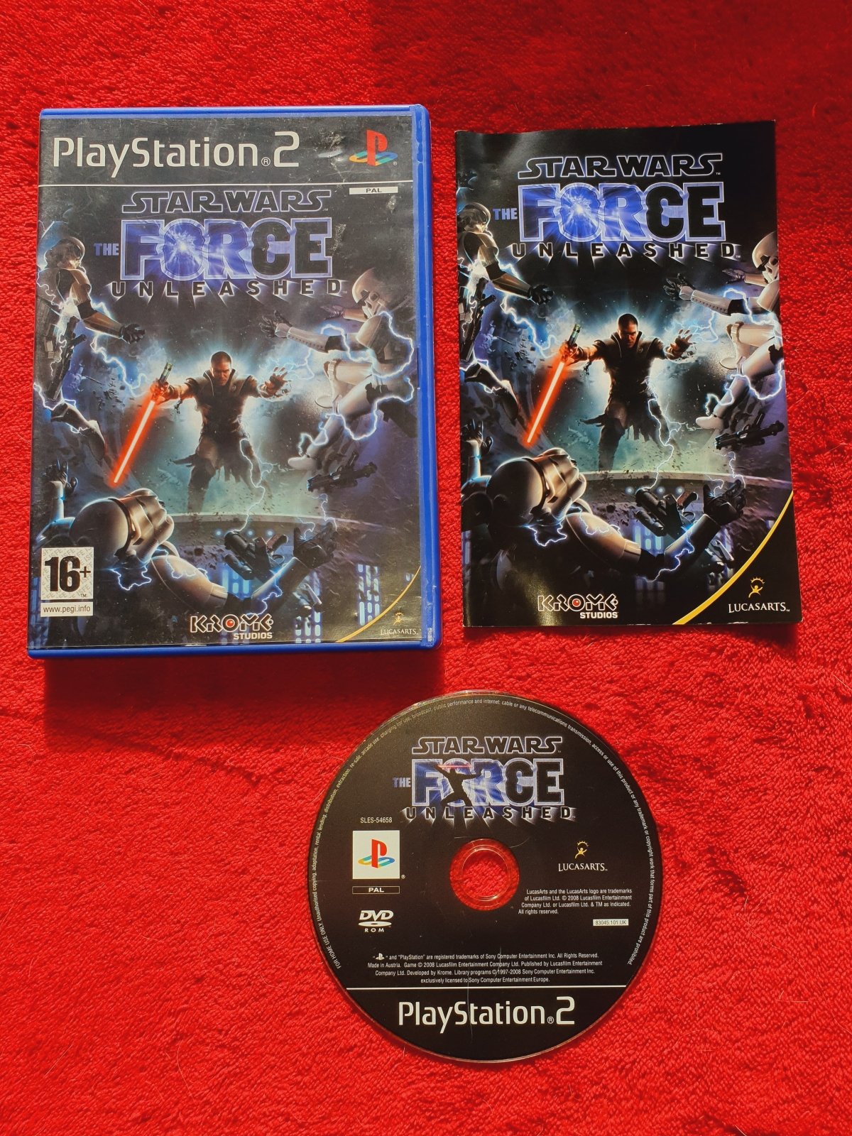 Star Wars: The Force Unleashed - PS2 Game - PlayStation 2, Games, Action and adventure - Level Up Gaming NZ