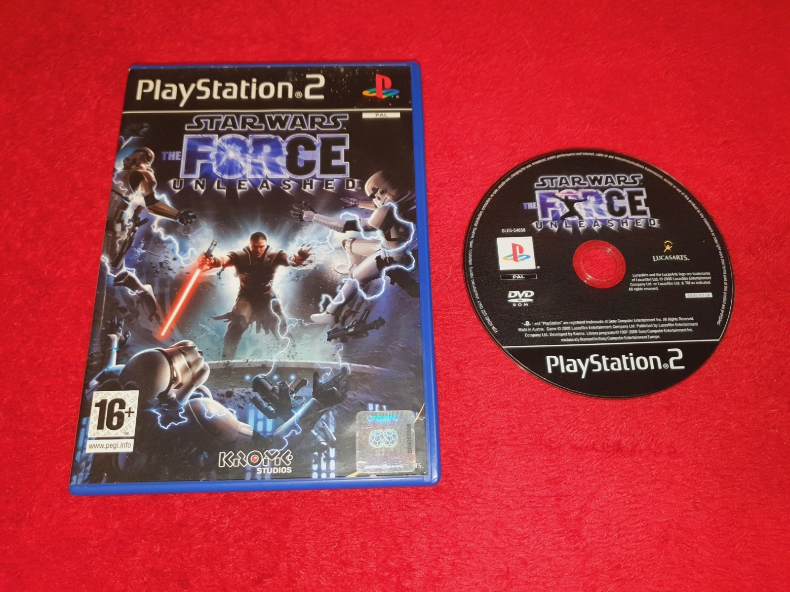 Star Wars: The Force Unleashed - PS2 Game - PlayStation 2, Games, Action and adventure - Level Up Gaming NZ