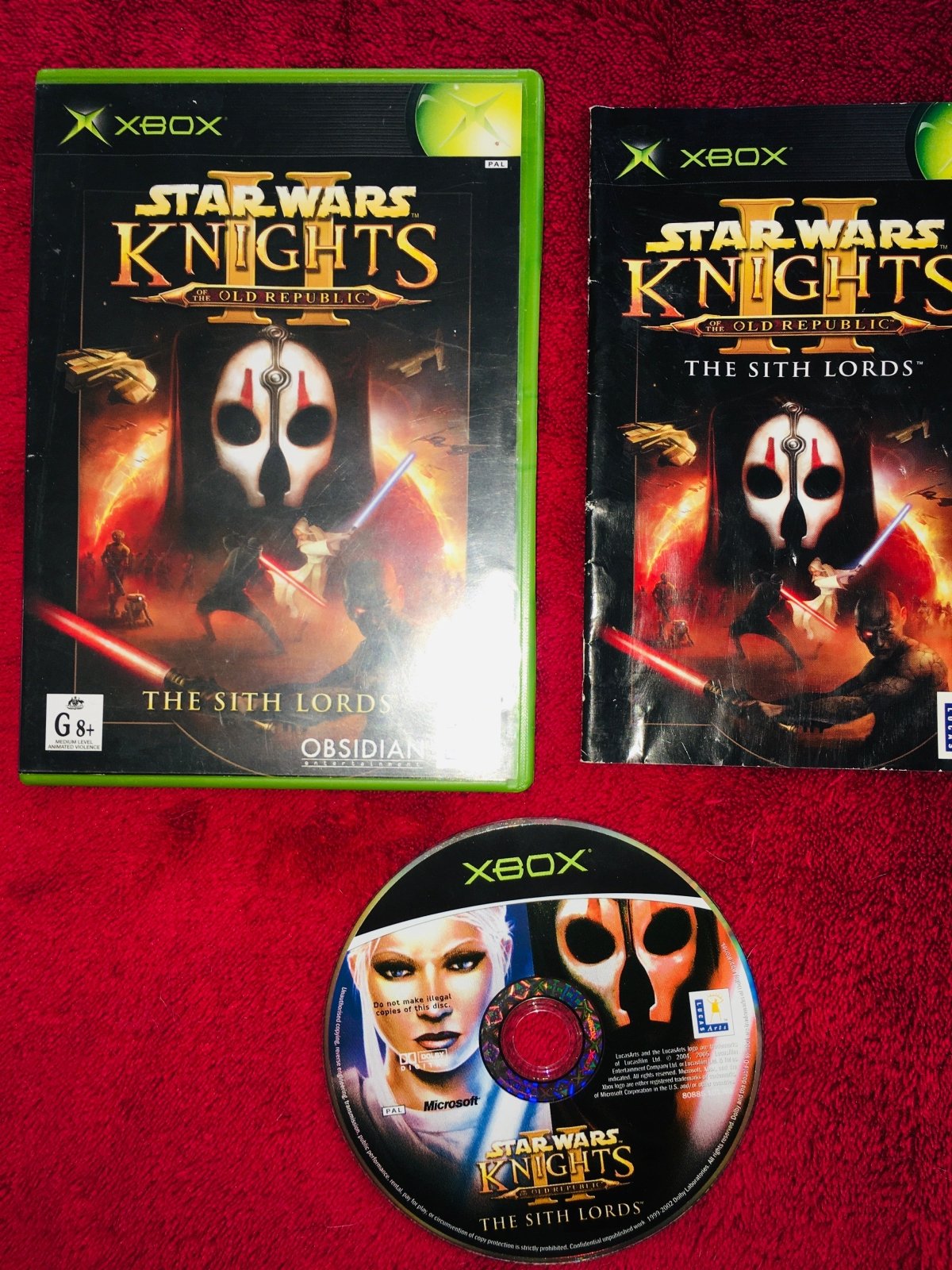 Knights of the Old Republic 2: The Sith Lords - XBOX Game - Xbox, Games, Role playing - Level Up Gaming NZ