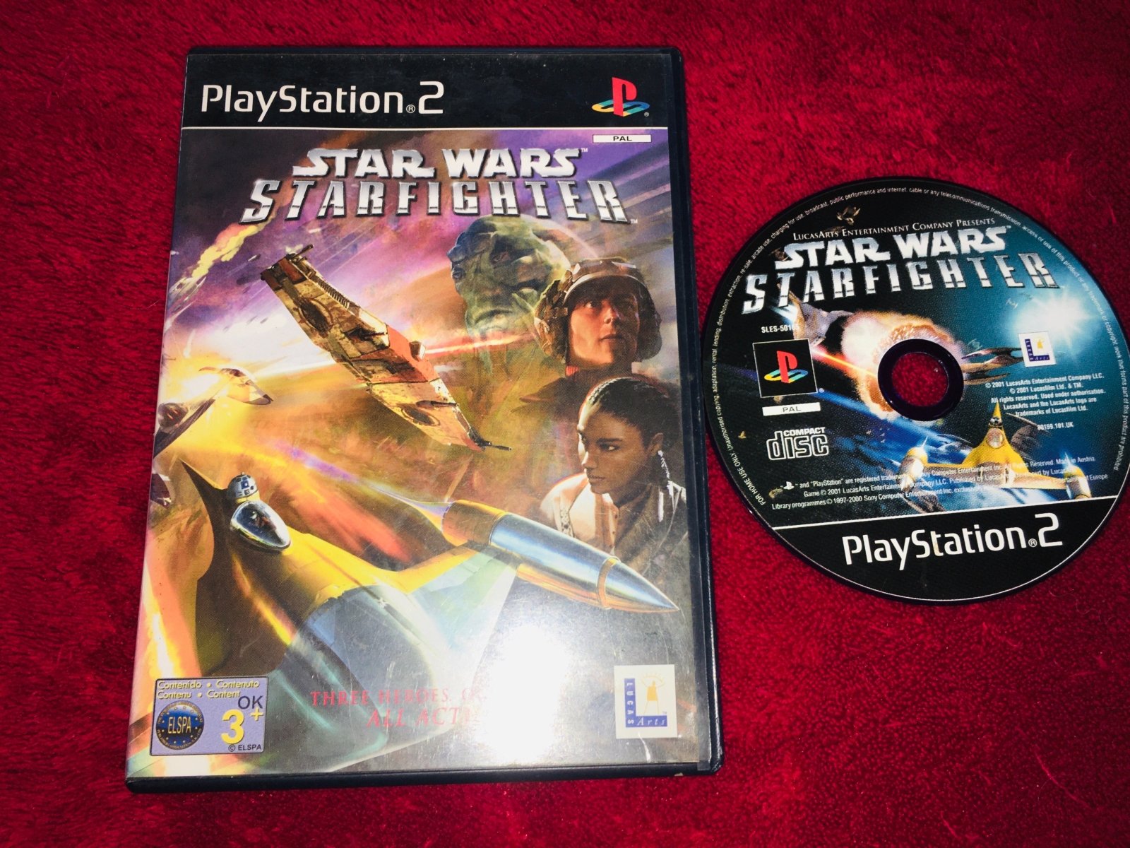 Star Wars Starfighter - PS2 Game - PlayStation 2, Games, Driving and racing - Level Up Gaming NZ