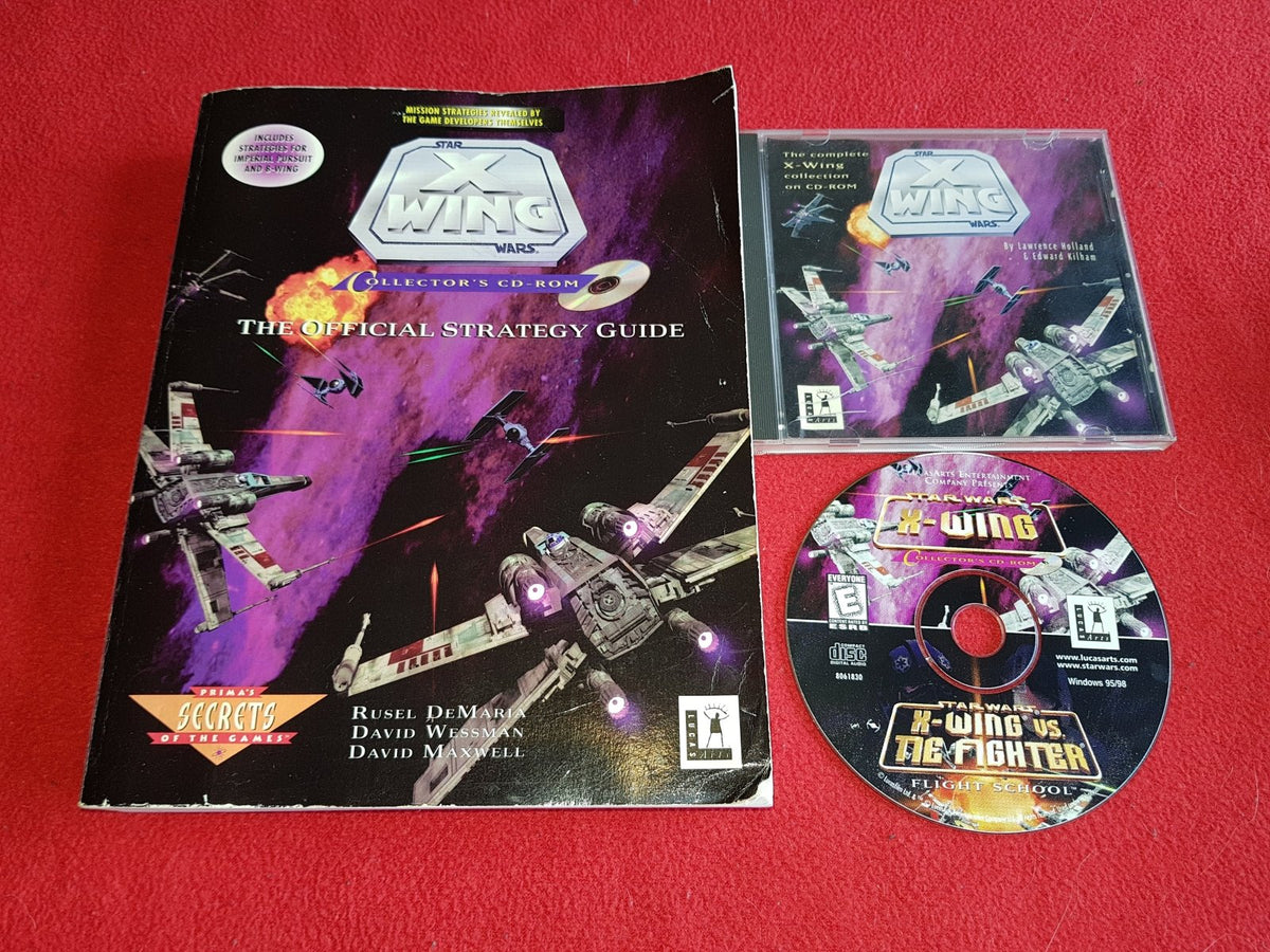 Star Wars: X - Wing with Strategy Guide - RARE '93 PC Game - PC games, Simulation - Level Up Gaming NZ