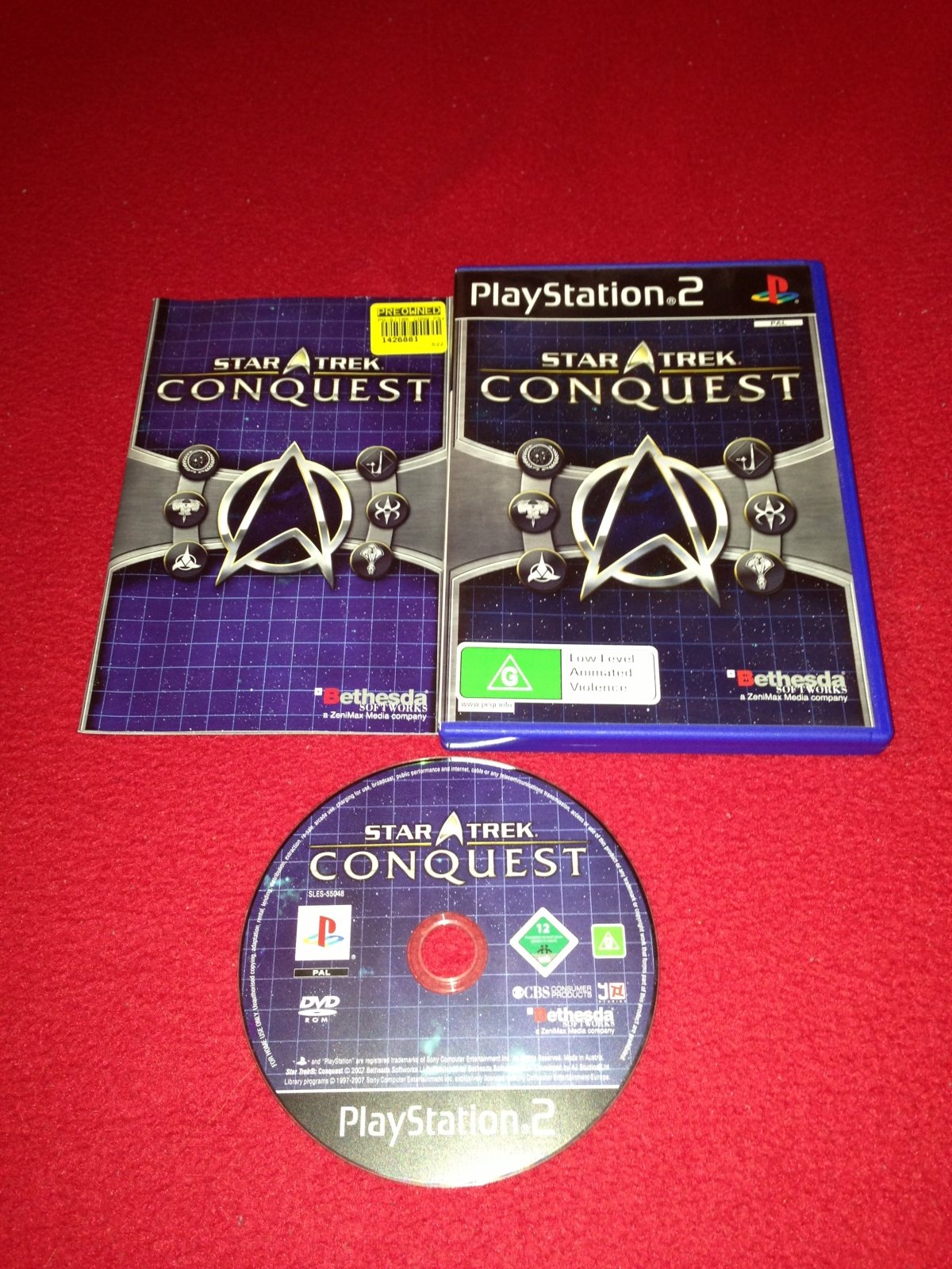 Star Trek: Conquest - PS2 Game - PlayStation 2, Games, Strategy and puzzle - Level Up Gaming NZ