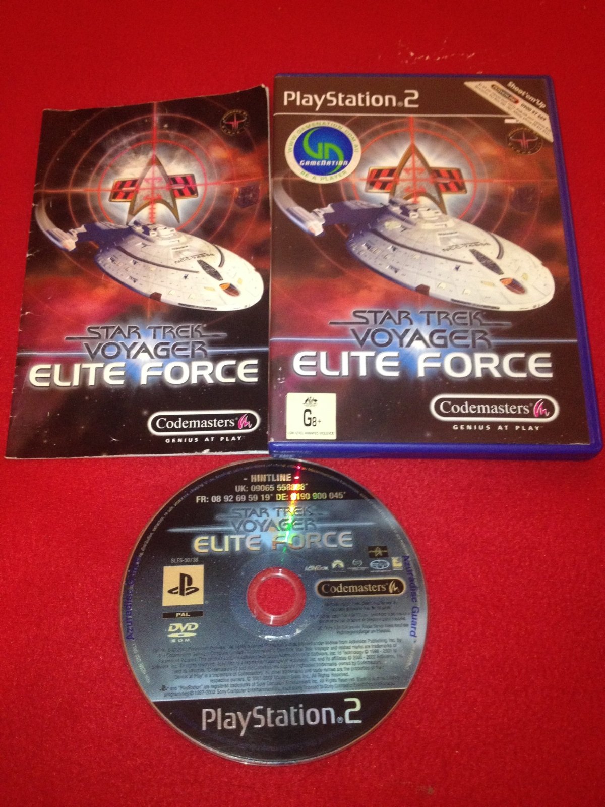 Star Trek: Voyager - Elite Force - RARE PS2 Game - PlayStation 2, Games, Shooter - Level Up Gaming NZ