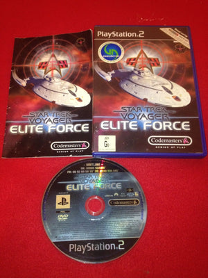 Star Trek: Voyager - Elite Force - RARE PS2 Game