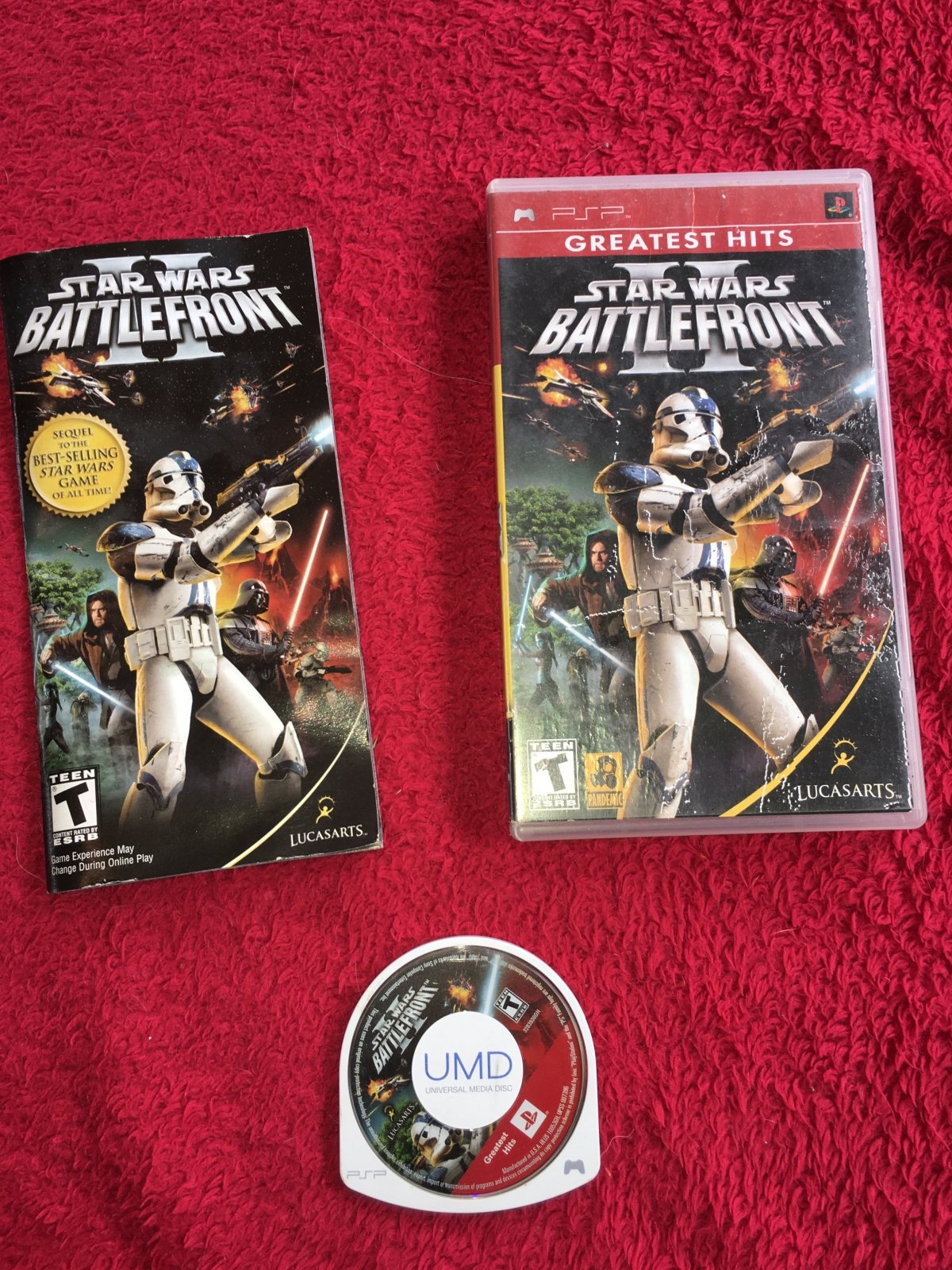 Star Wars Battlefront 2 - PSP Game Priced to Sell! - Play Station Portable (PSP), Games, Shooter - Level Up Gaming NZ