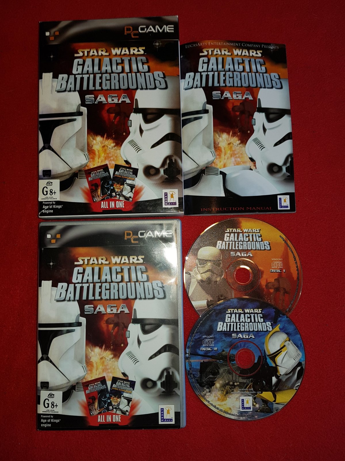 Star Wars: Galactic Battlegrounds Saga - RARE PC Game - PC games, Strategy and puzzle - Level Up Gaming NZ