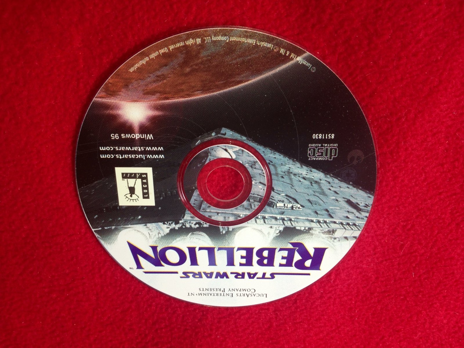 Star Wars: Rebellion - '98 PC Game RARE - PC games, Strategy and puzzle - Level Up Gaming NZ