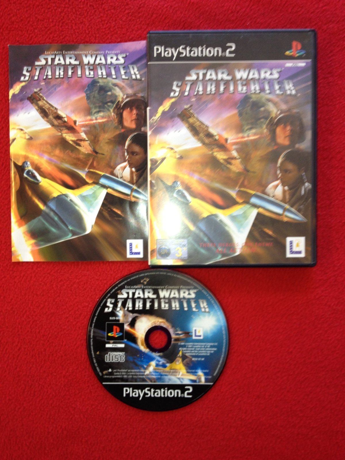 Star Wars Starfighter - PS2 Game - PlayStation 2, Games, Action and adventure - Level Up Gaming NZ