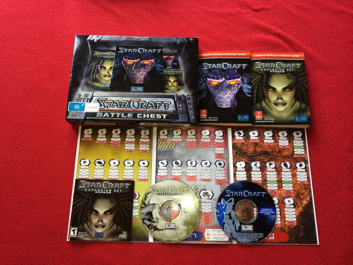 StarCraft Battle Chest - PC Game - PC games, Strategy and puzzle - Level Up Gaming NZ