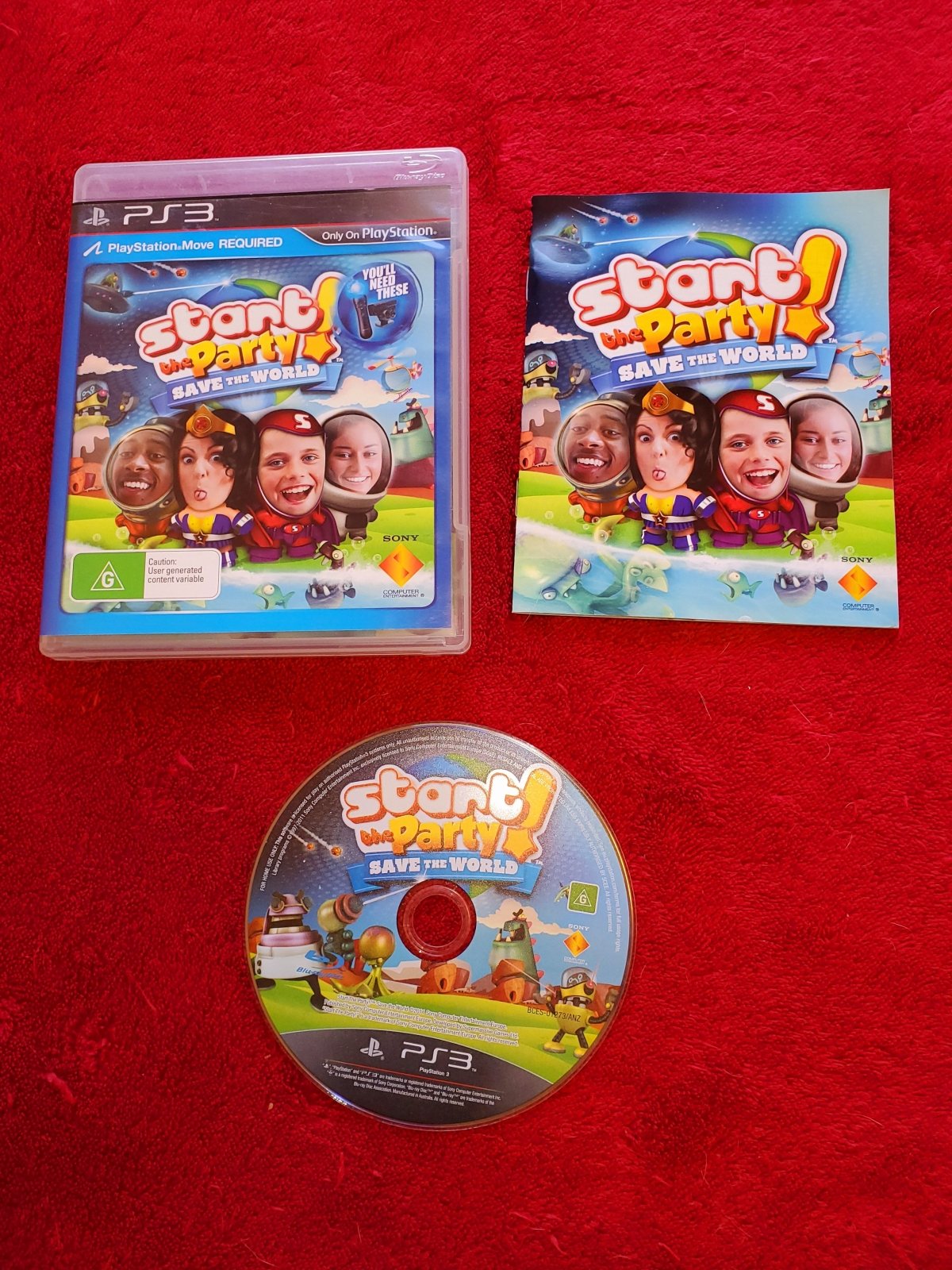 Start the Party! Save the World - PS3 Game - PlayStation 3, Games, Music and party - Level Up Gaming NZ