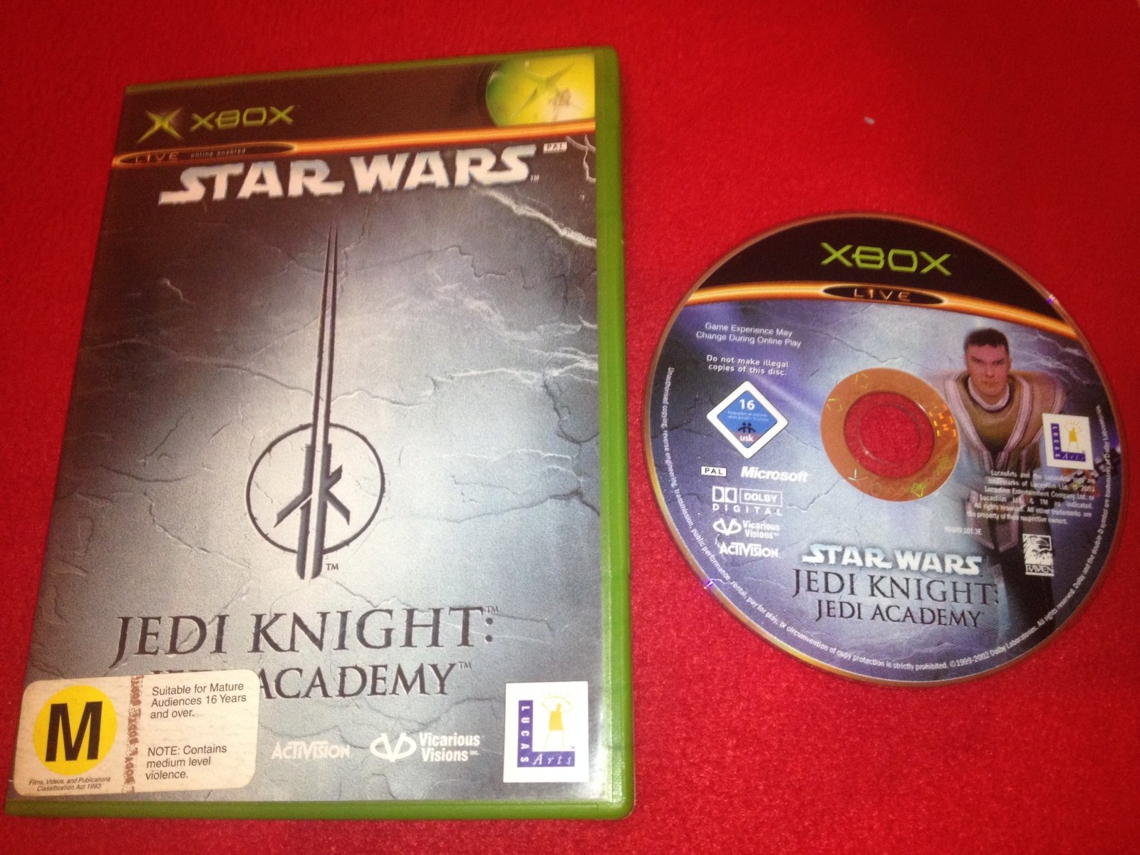 Star Wars Jedi Knight: Jedi Academy - XBOX Game - Xbox, Games, Role playing - Level Up Gaming NZ