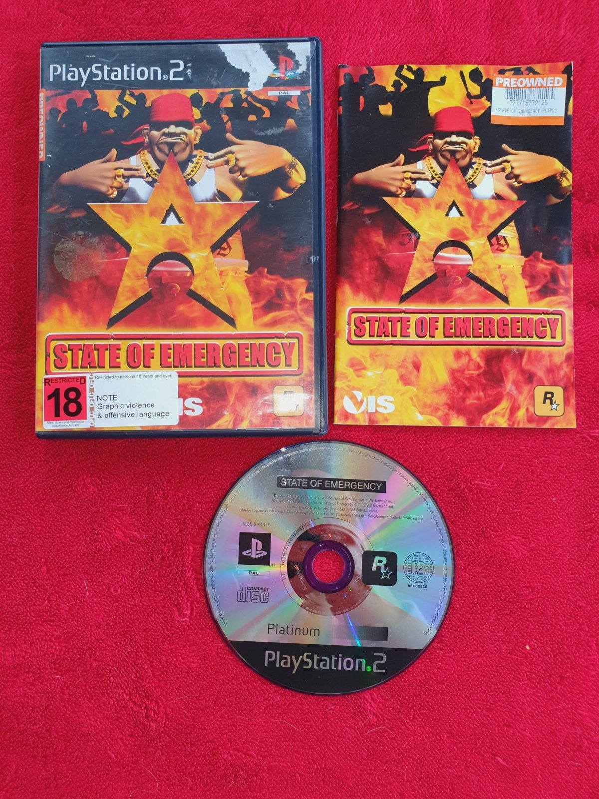 State of Emergency - 8.5/10! PS2 Game - PlayStation 2, Games, Fighting - Level Up Gaming NZ