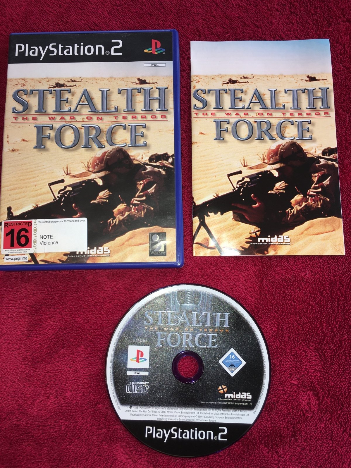 Stealth Force: The War on Terror - PS2 Game - PlayStation 2, Games, Shooter - Level Up Gaming NZ