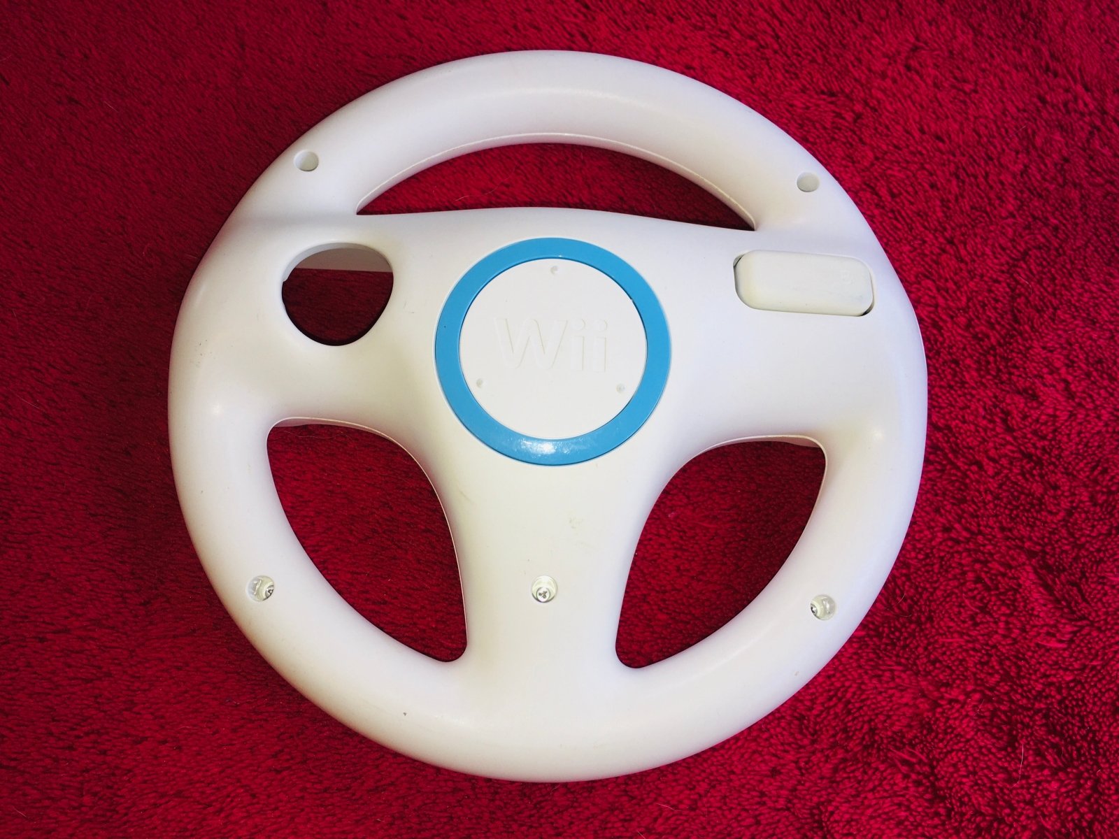 Genuine Wii Steering Wheel - Wii Games - Level Up Gaming NZ