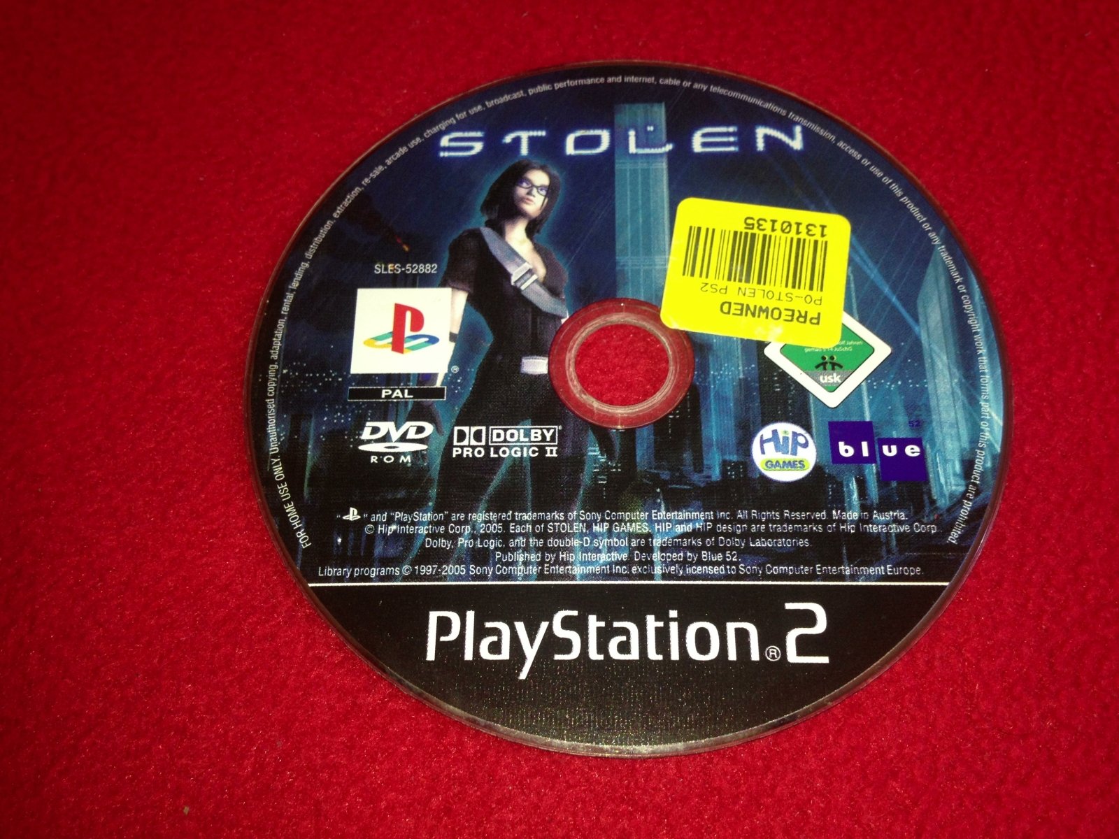 Stolen - PS2 Game - PlayStation 2, Games, Action and adventure - Level Up Gaming NZ