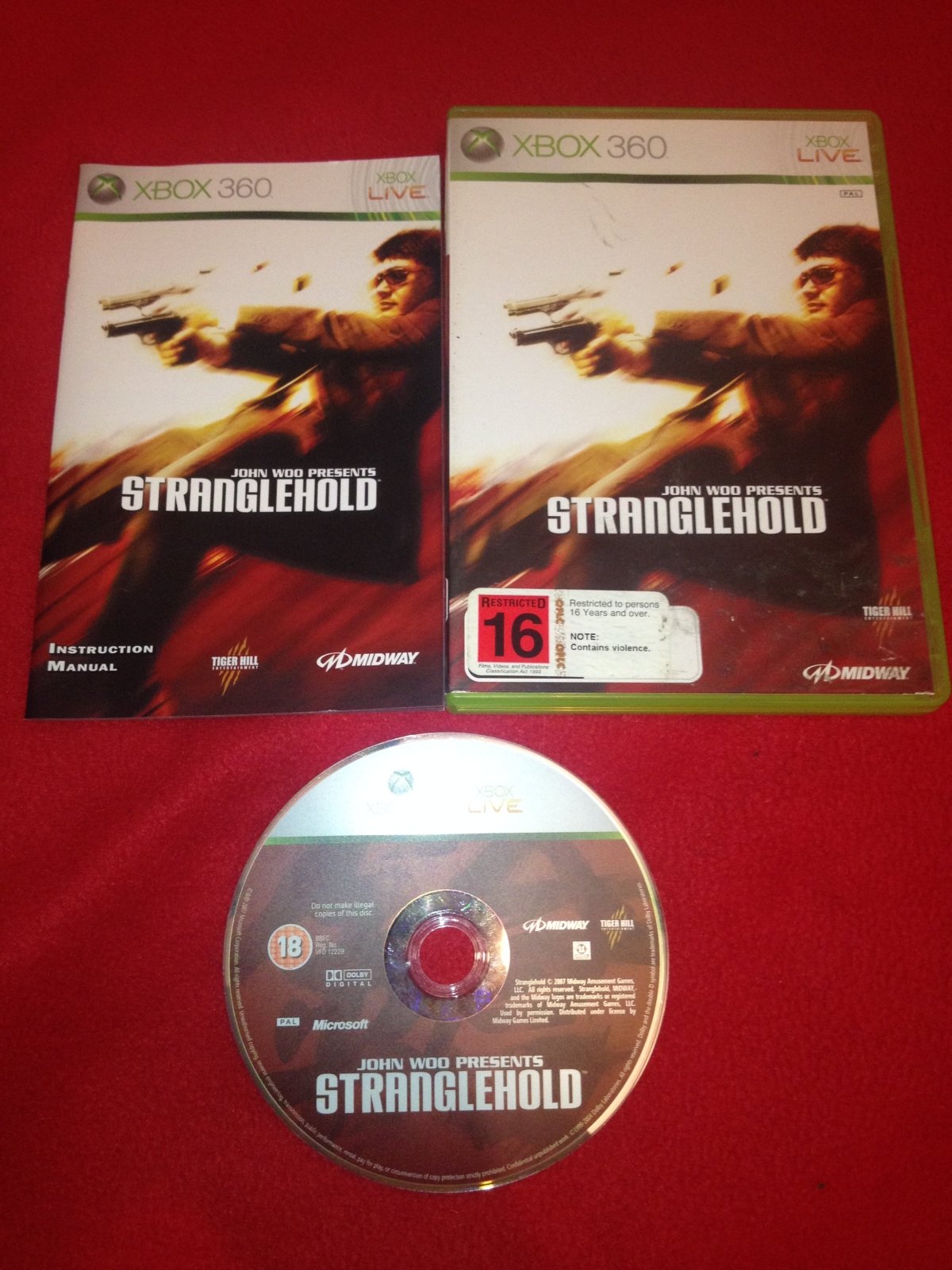 Stranglehold - XBOX360 Game - Xbox 360, Games, Shooter - Level Up Gaming NZ