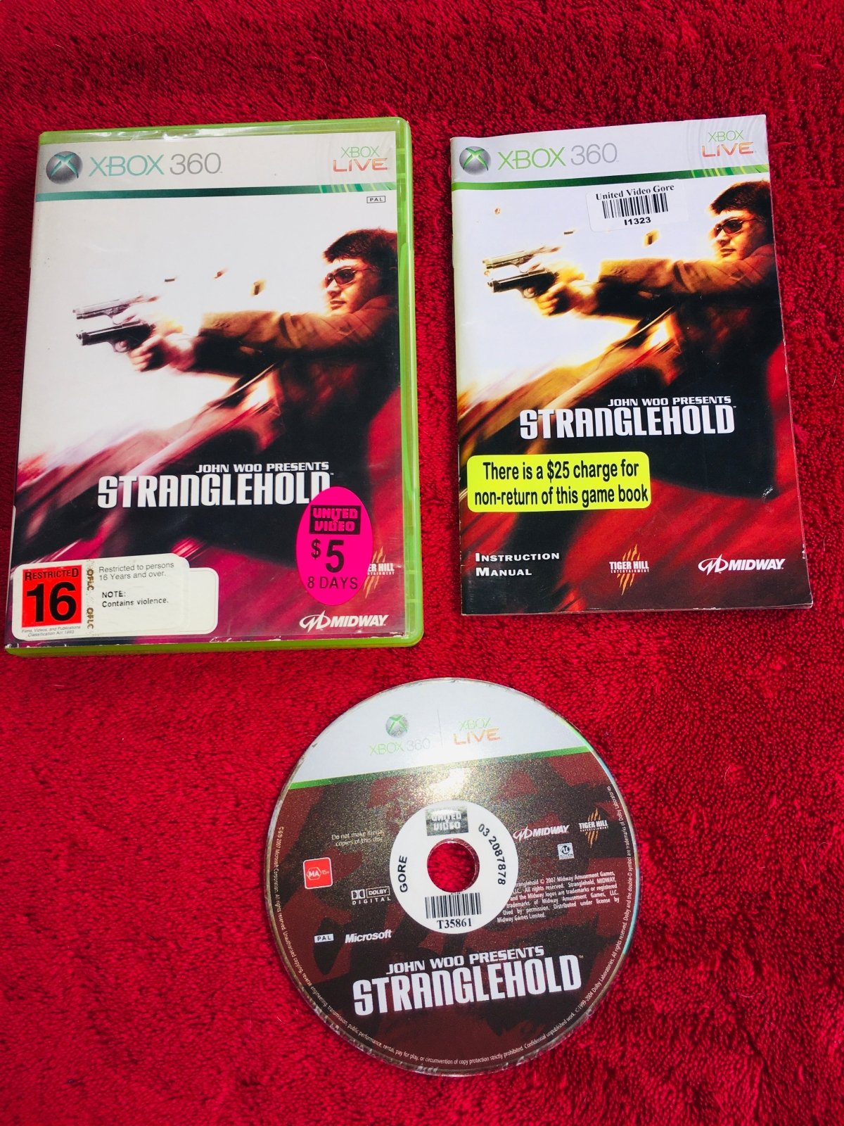 Stranglehold - XBOX360 Game - Xbox 360, Games, Shooter - Level Up Gaming NZ