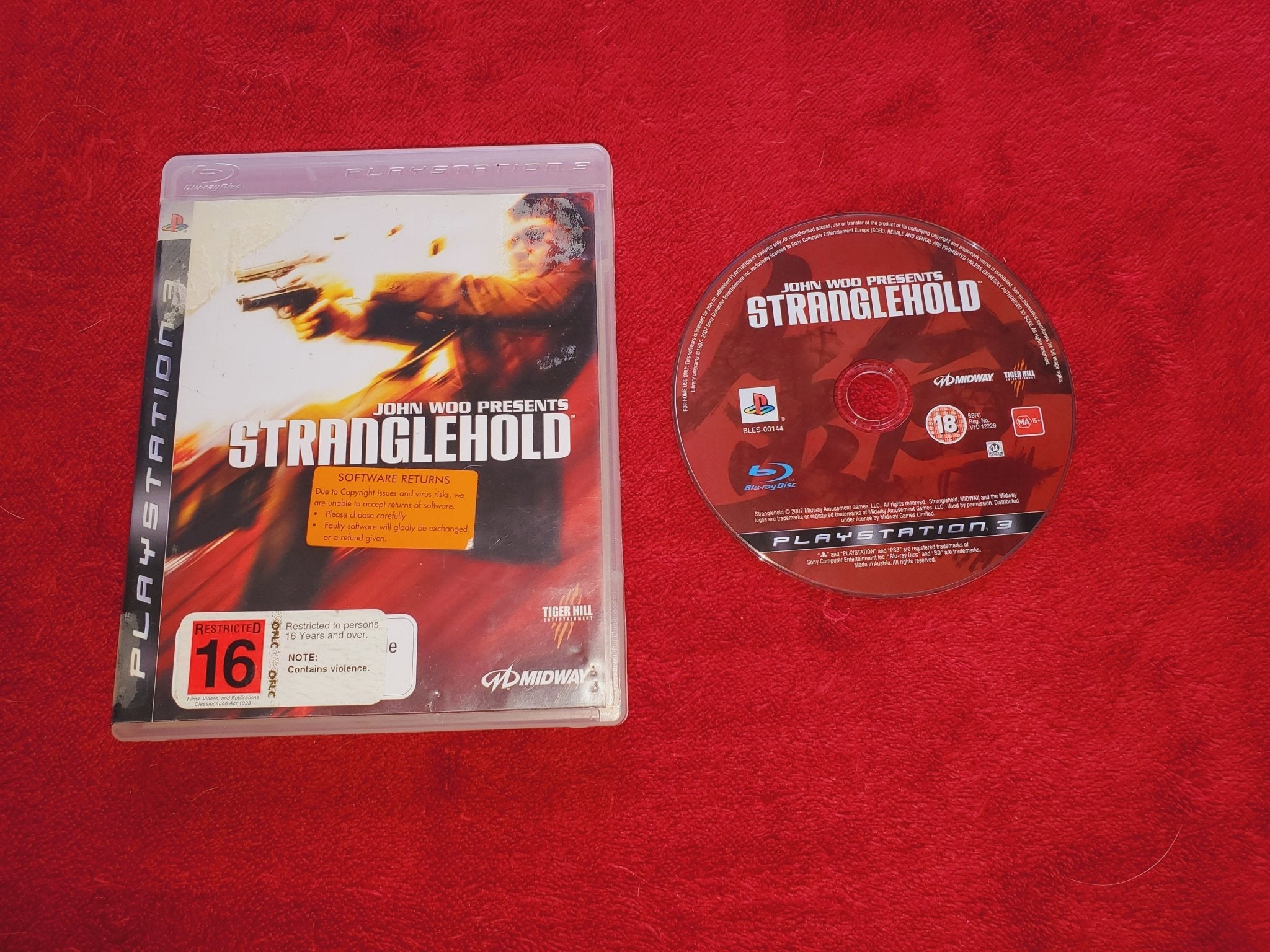 Stranglehold - PS3 Game - PlayStation 3, Games, Action and adventure - Level Up Gaming NZ