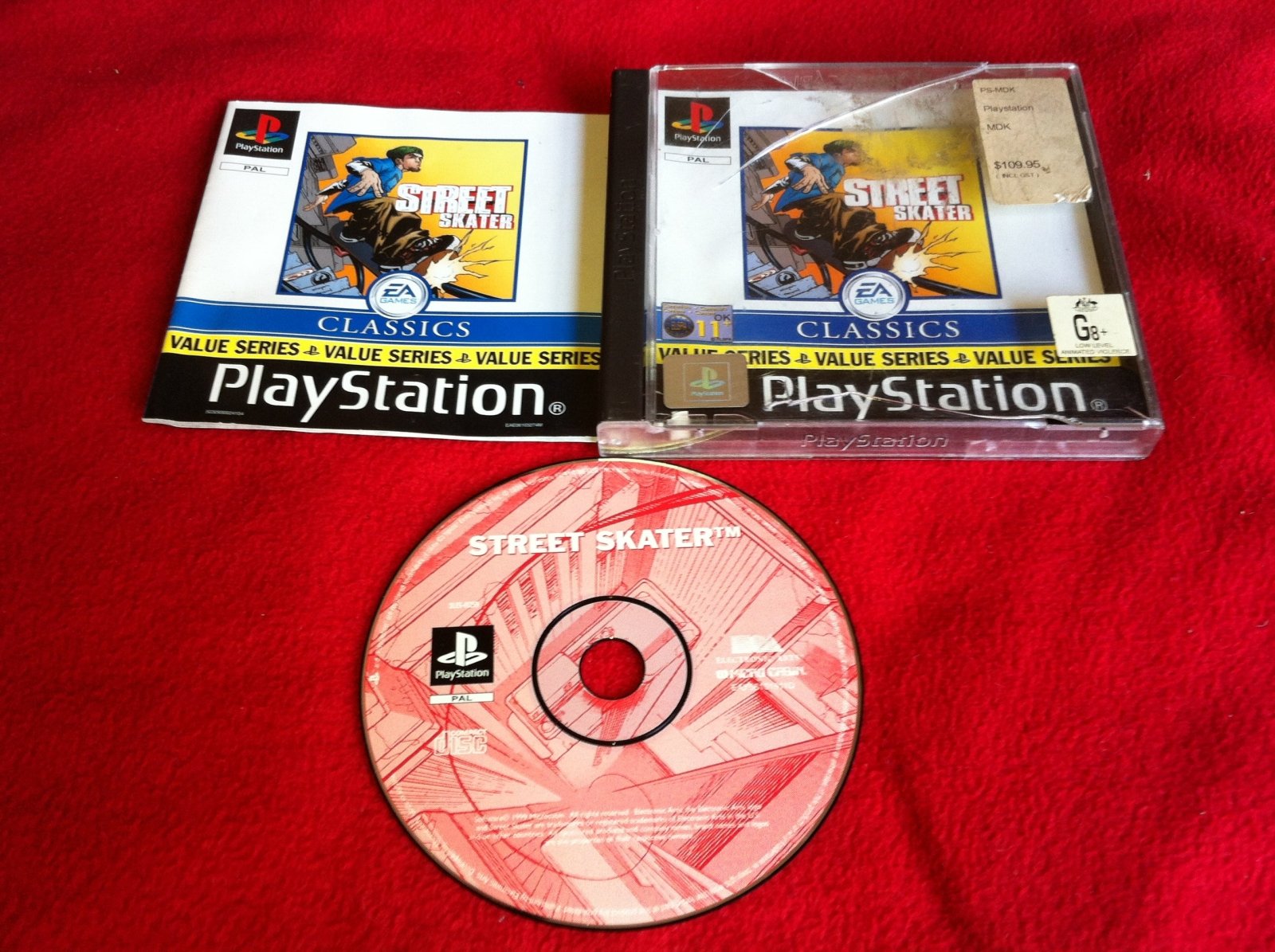Street Skater - PS1 Game - PlayStation, Games, Sports - Level Up Gaming NZ