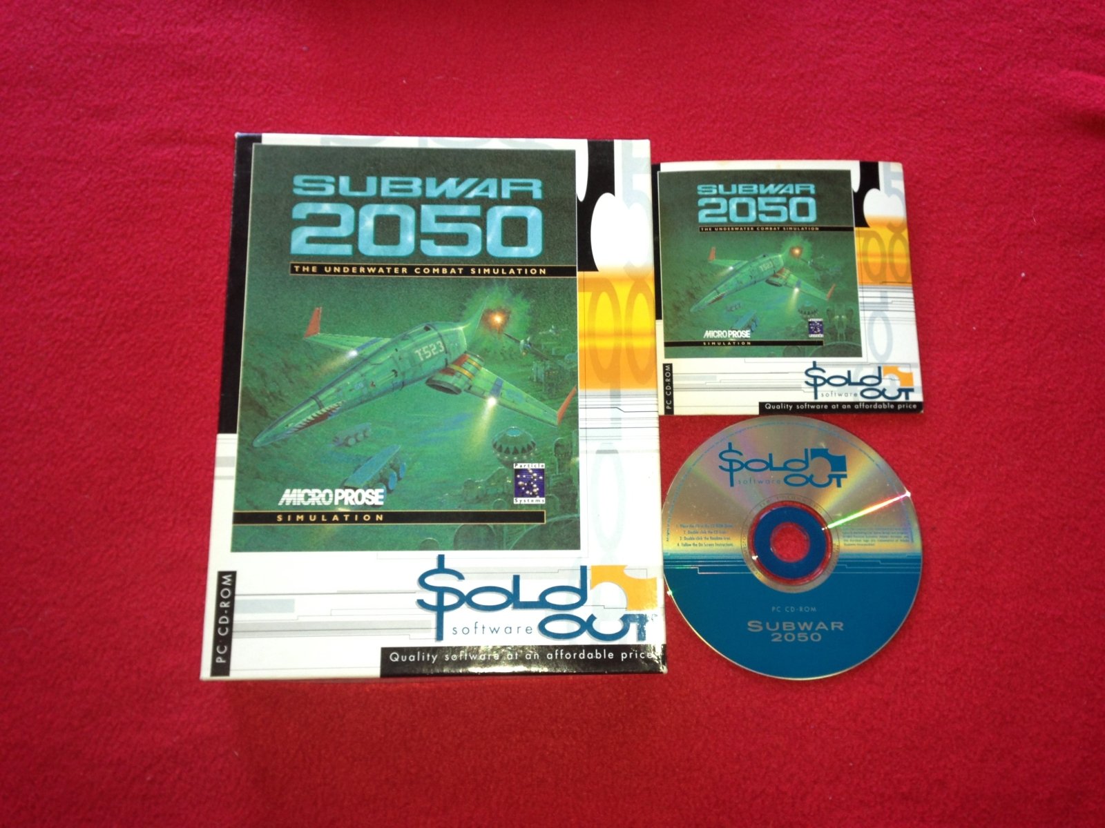 Subwar 2050 - VERY RARE '94 PC Game - PC games, Simulation - Level Up Gaming NZ